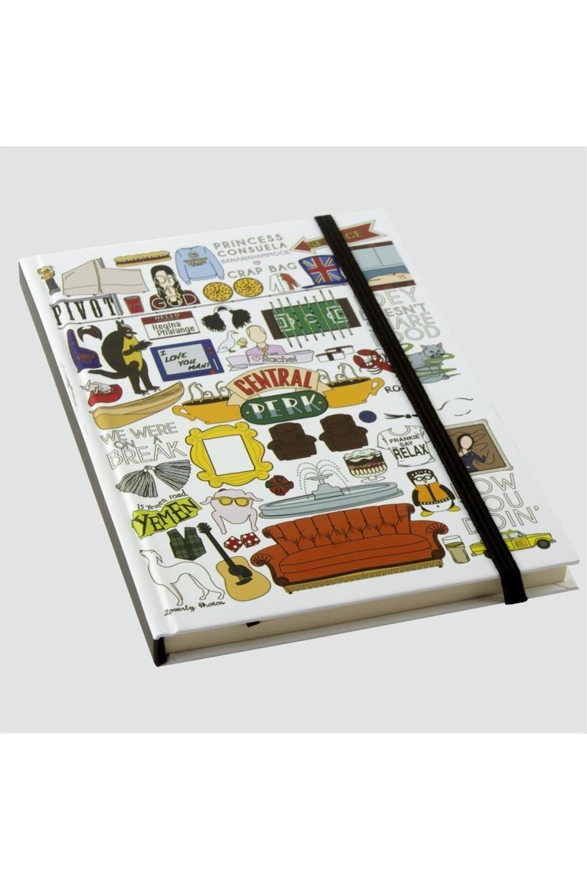 Central Perk Figürlü Özel Tasarım Defter