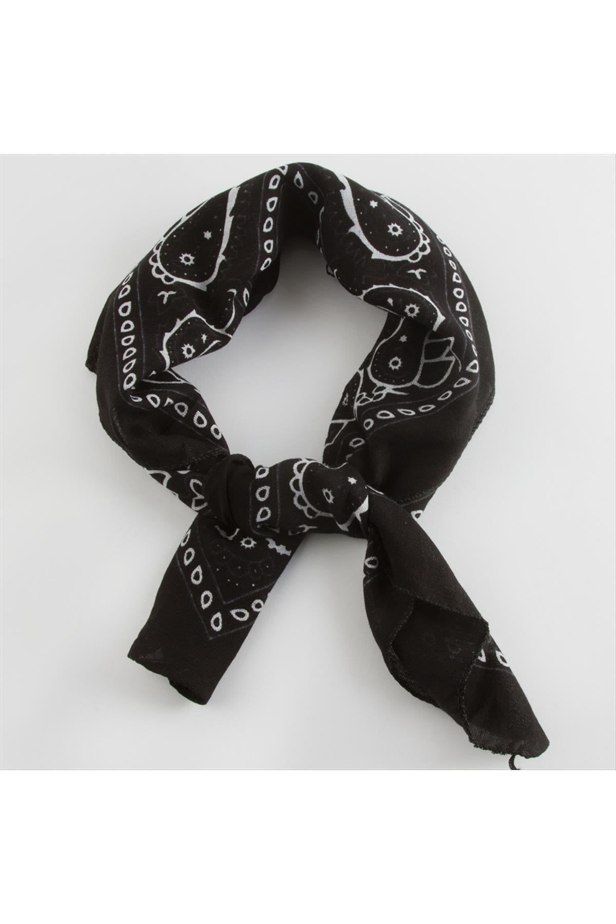 Çiçek Desenli Bandana 50*50