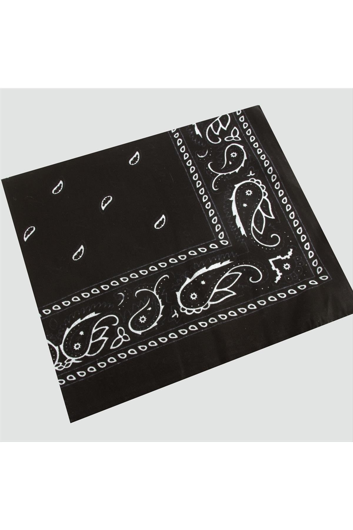 Çiçek Desenli Bandana 50*50