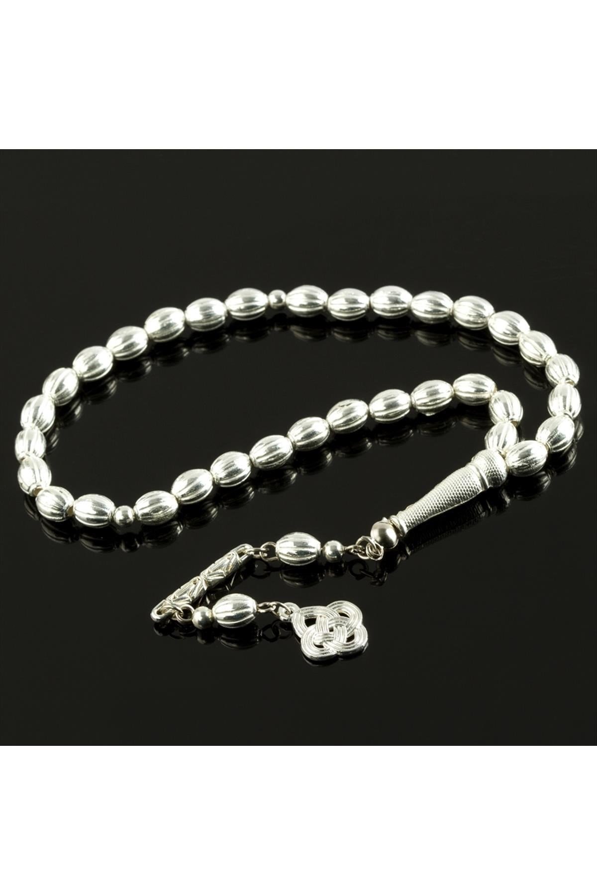 Çizgili Metal Tesbih 0,6 mm