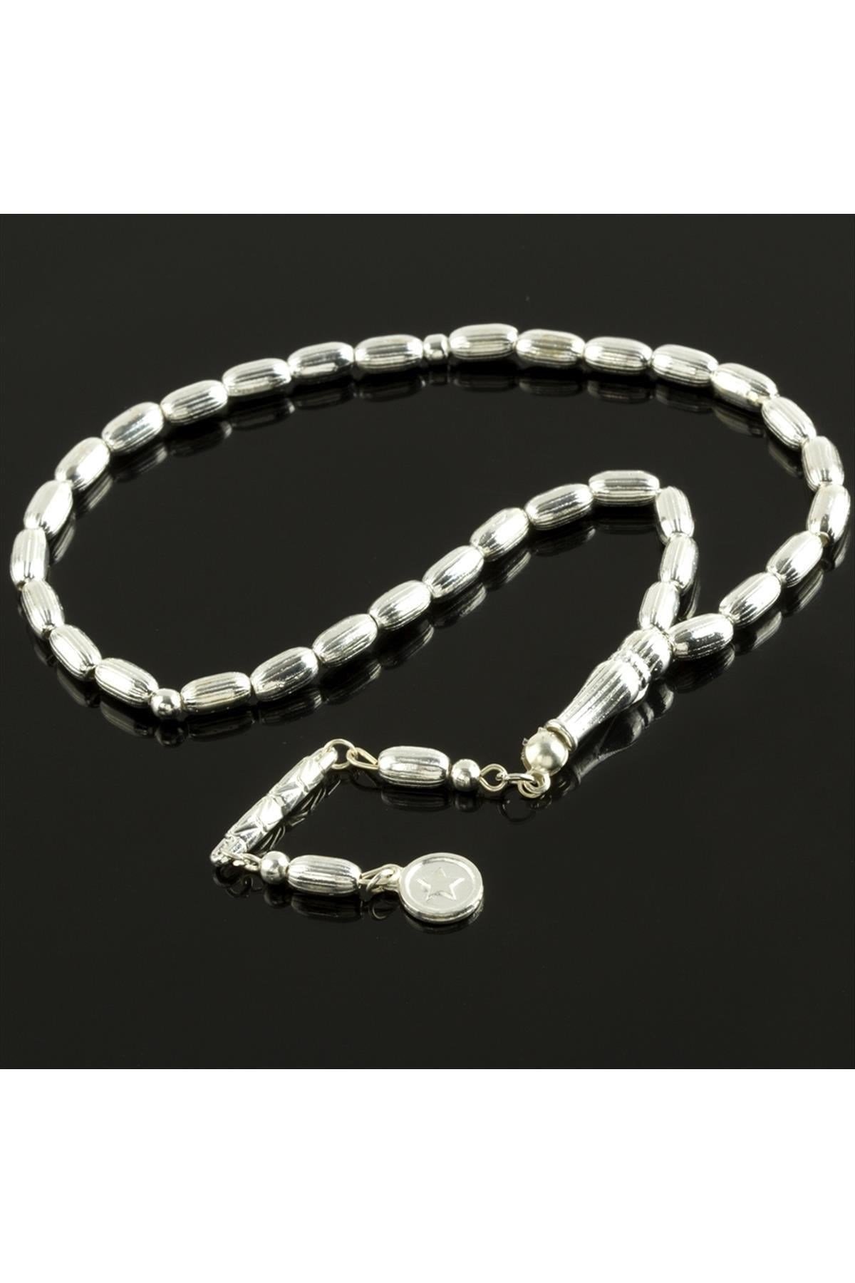 Çizgili Metal Tesbih 0,6 mm