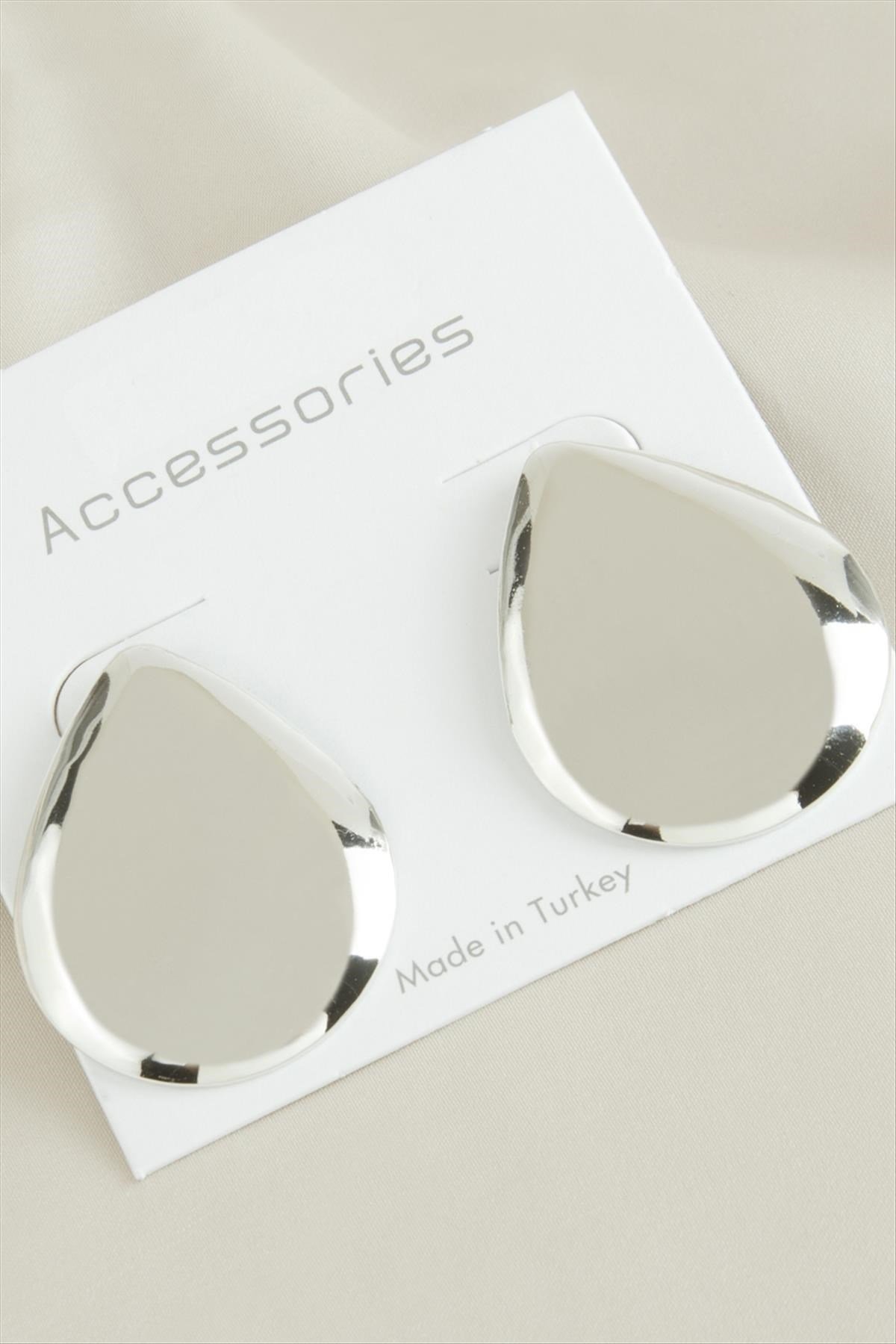 Damla Yeni Sezon Metal Küpe