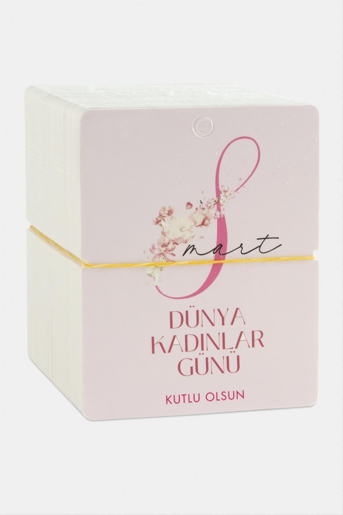 Dünya Kadınlar Günü Bileklik Kartı