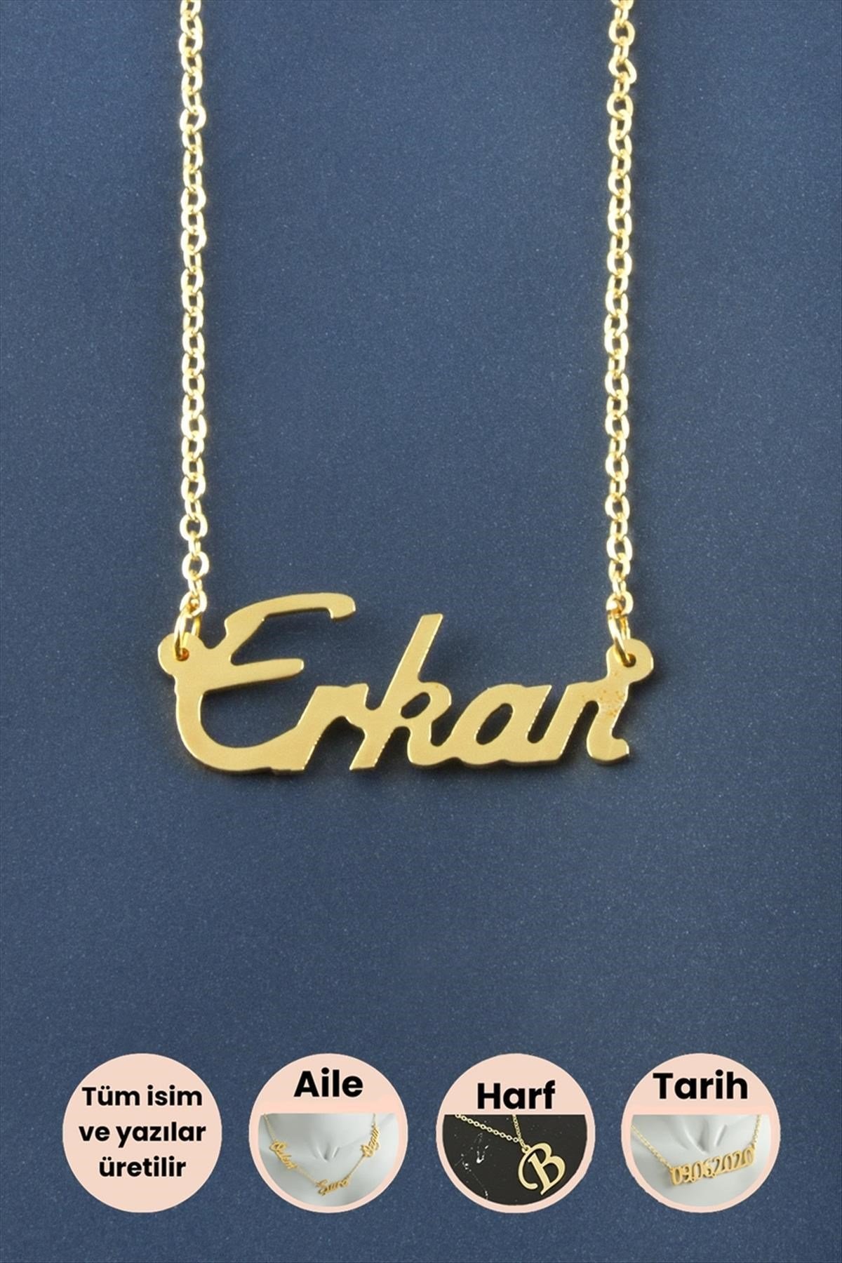 Erkan İsimli Kolye
