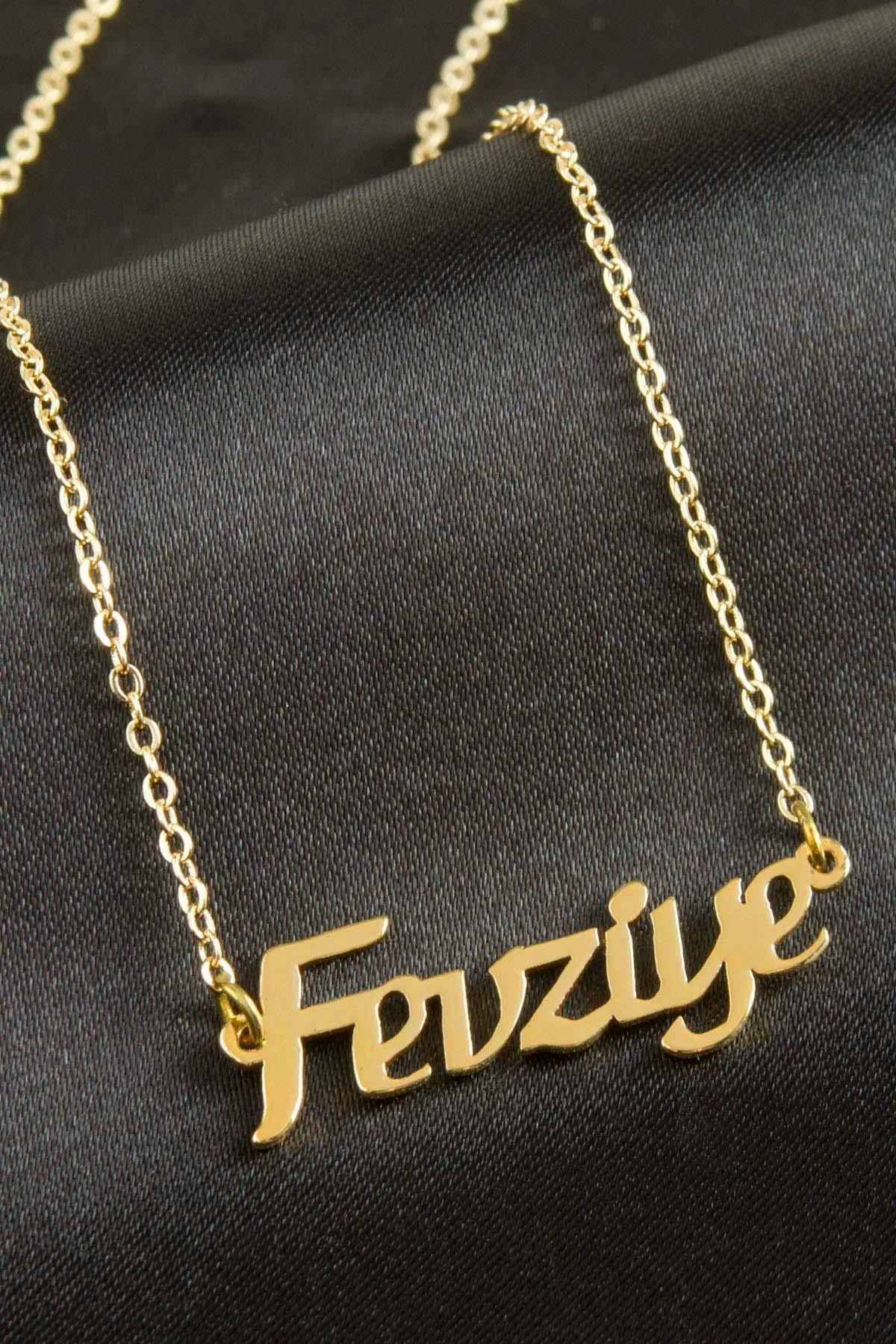 Fevziye isimli kolye (Kişiye Özel)