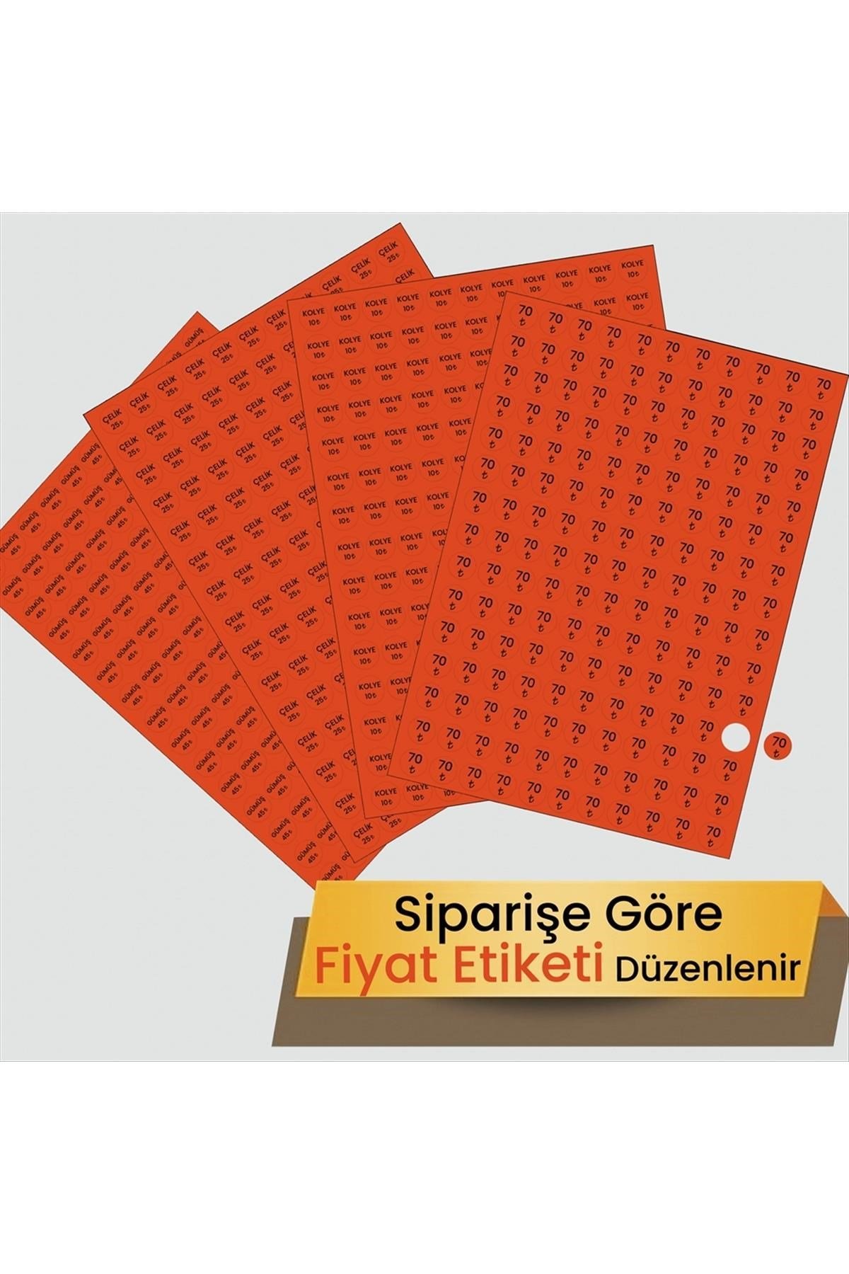Fiyat Etiketi 165 Adet 15 mm