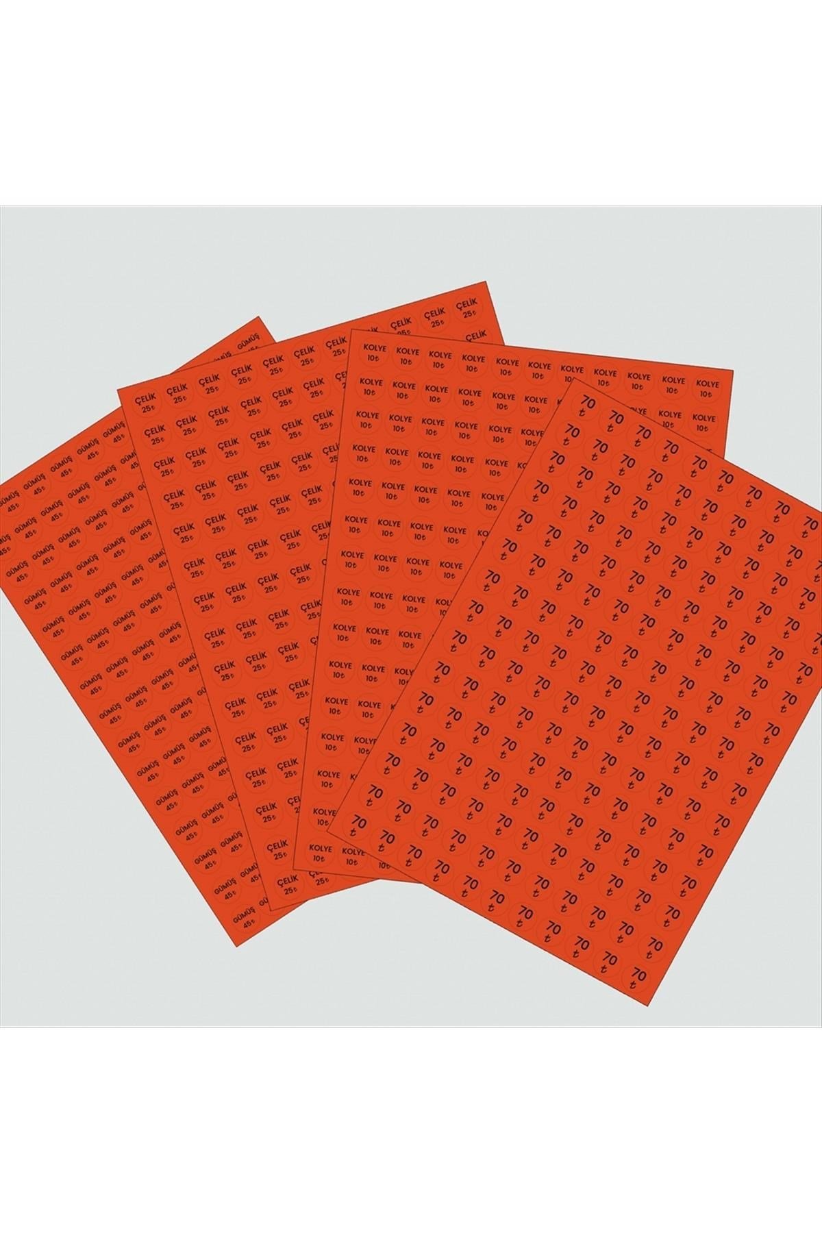 Fiyat Etiketi 165 Adet 15 mm