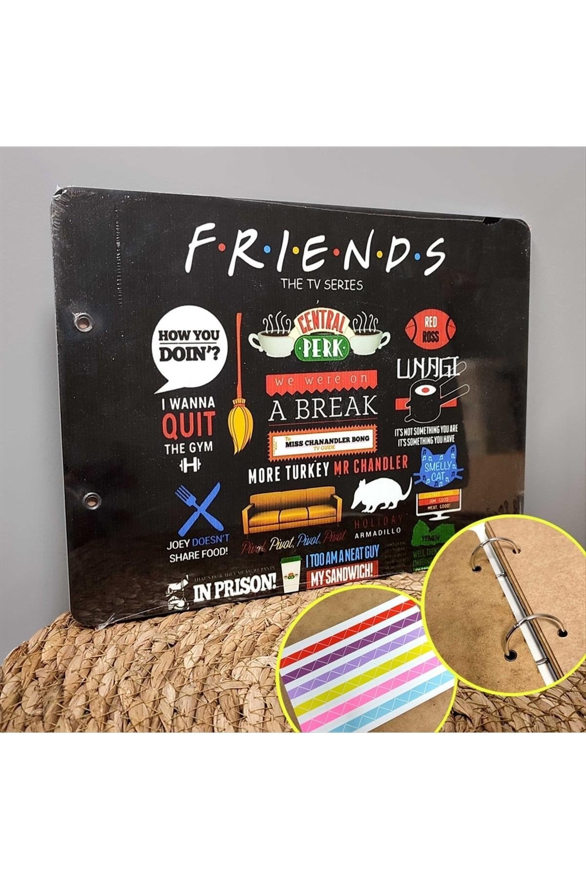 Friends Özel Tasarım Defter ve Fotoğraf Albümü