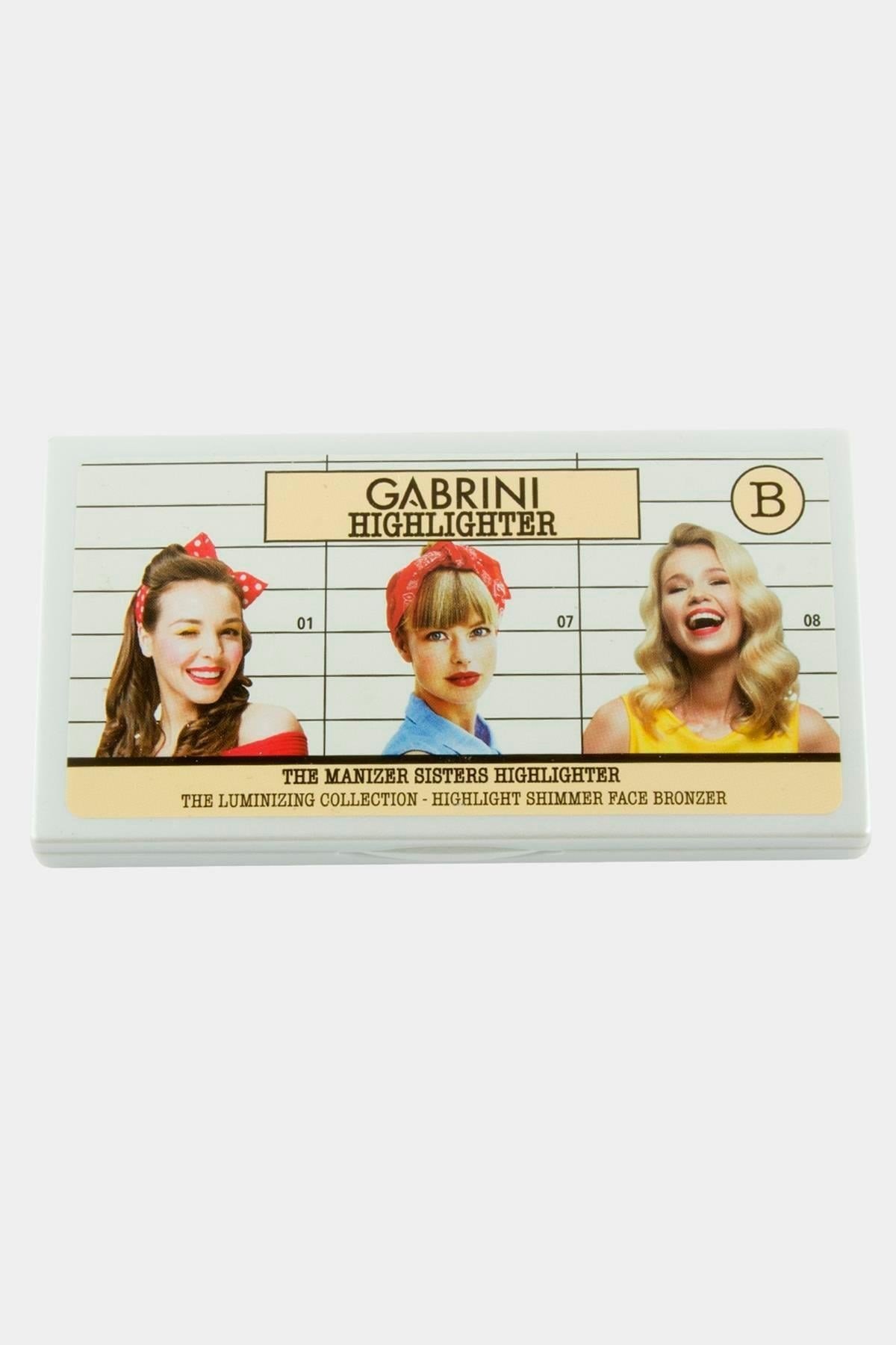 Gabrini 3'lü Highlighter Palet Set