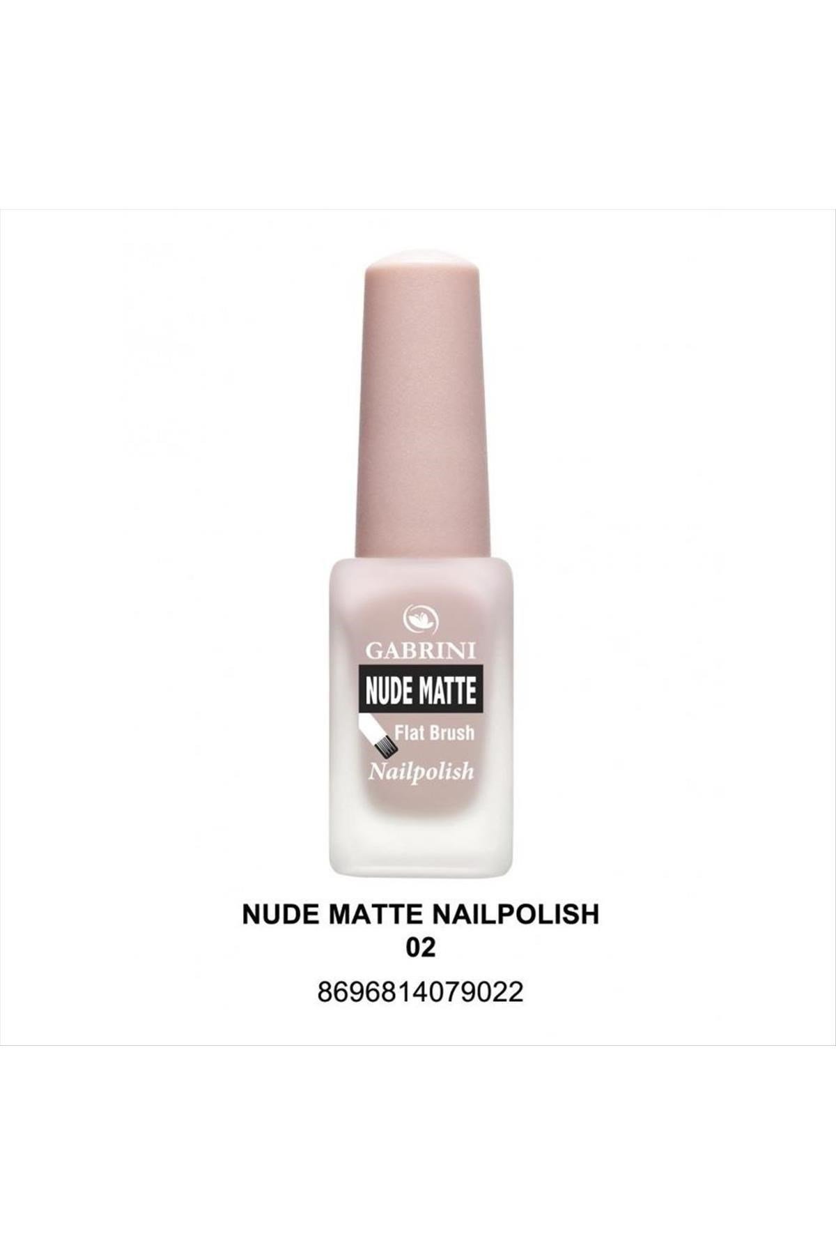 Gabrini Nude Matte Oje Toptan Oje
