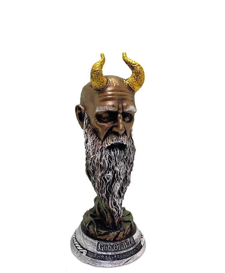 God Of War Polyester Figür Mimir