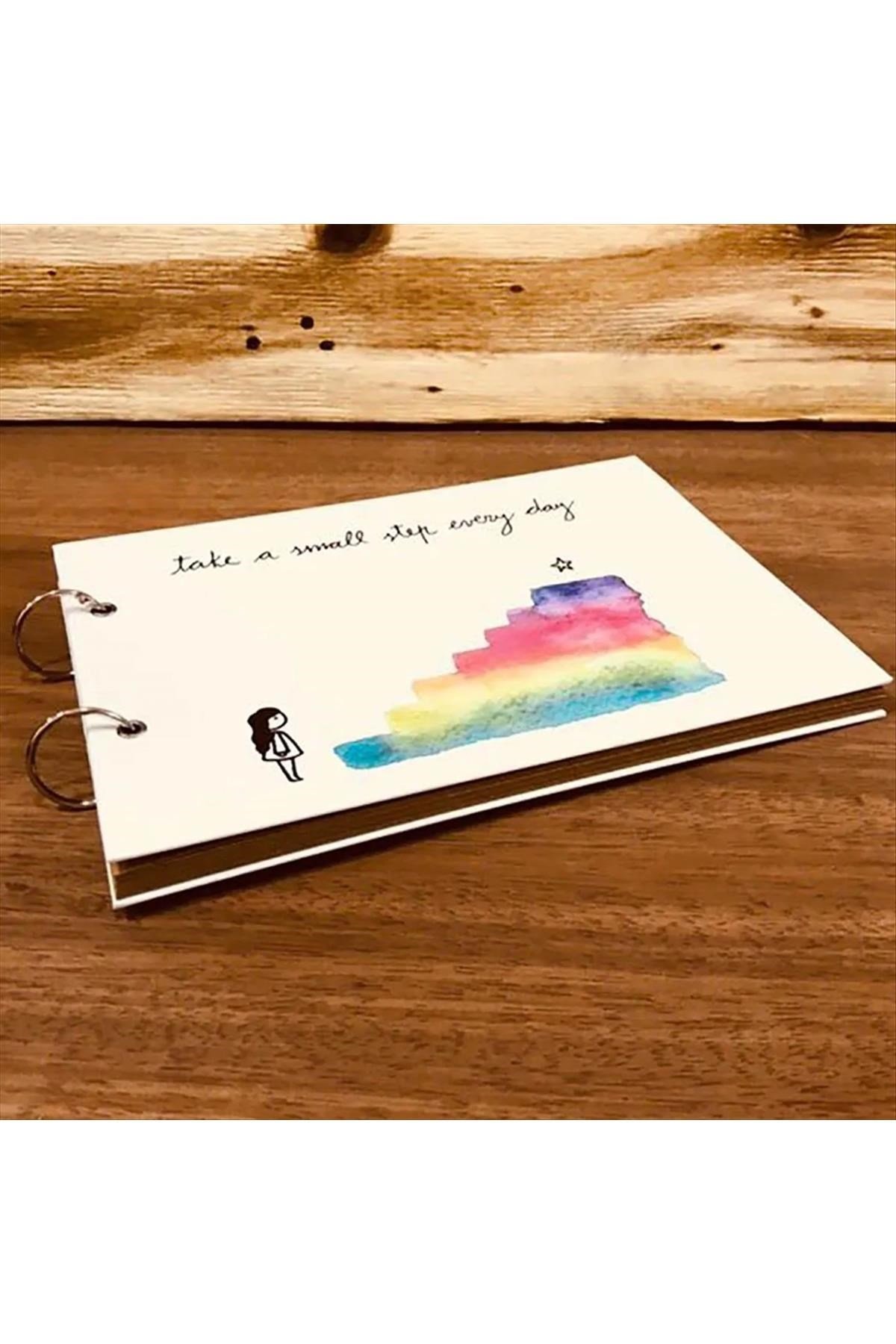 Gökkuşağı Özel Tasarım Defter ve Fotoğraf Albümü
