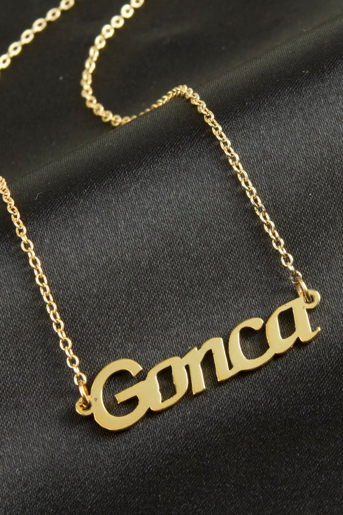 Gonca isimli kolye (Kişiye Özel)
