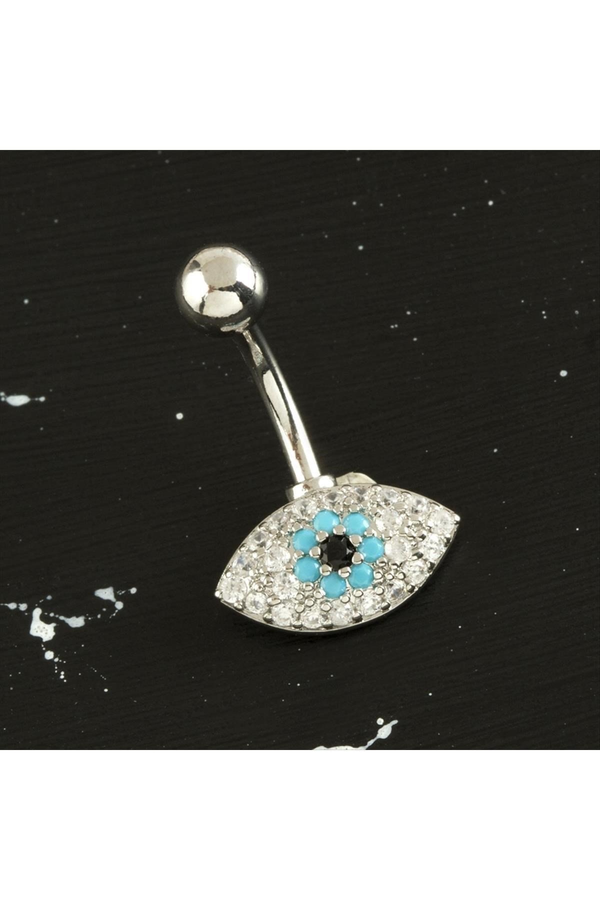 Göz Çelik Göbek Piercing