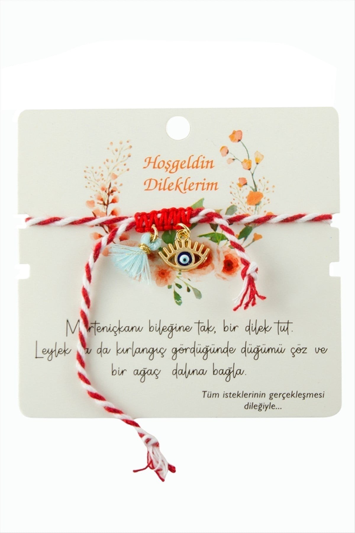 Göz Püskül Marteniçka İp Bileklik