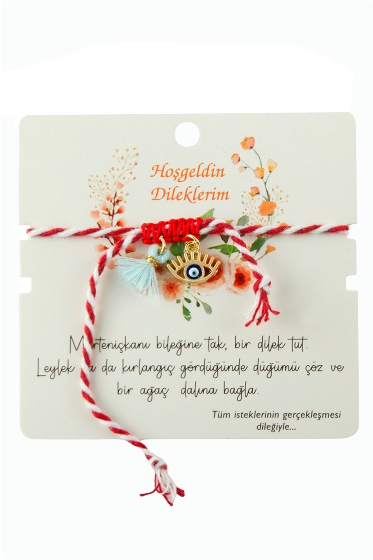 Göz Püskül Marteniçka İp Bileklik