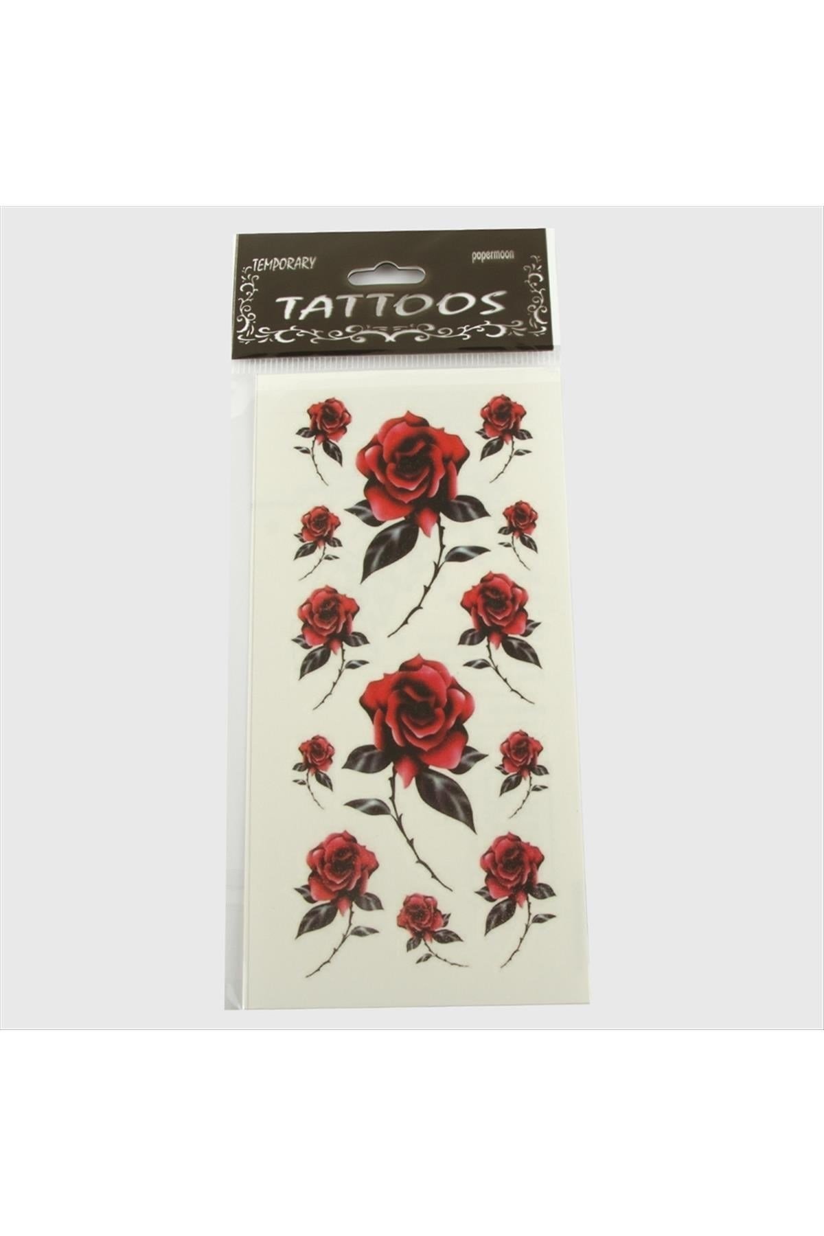 Gül Tattoo Dövme Sticker