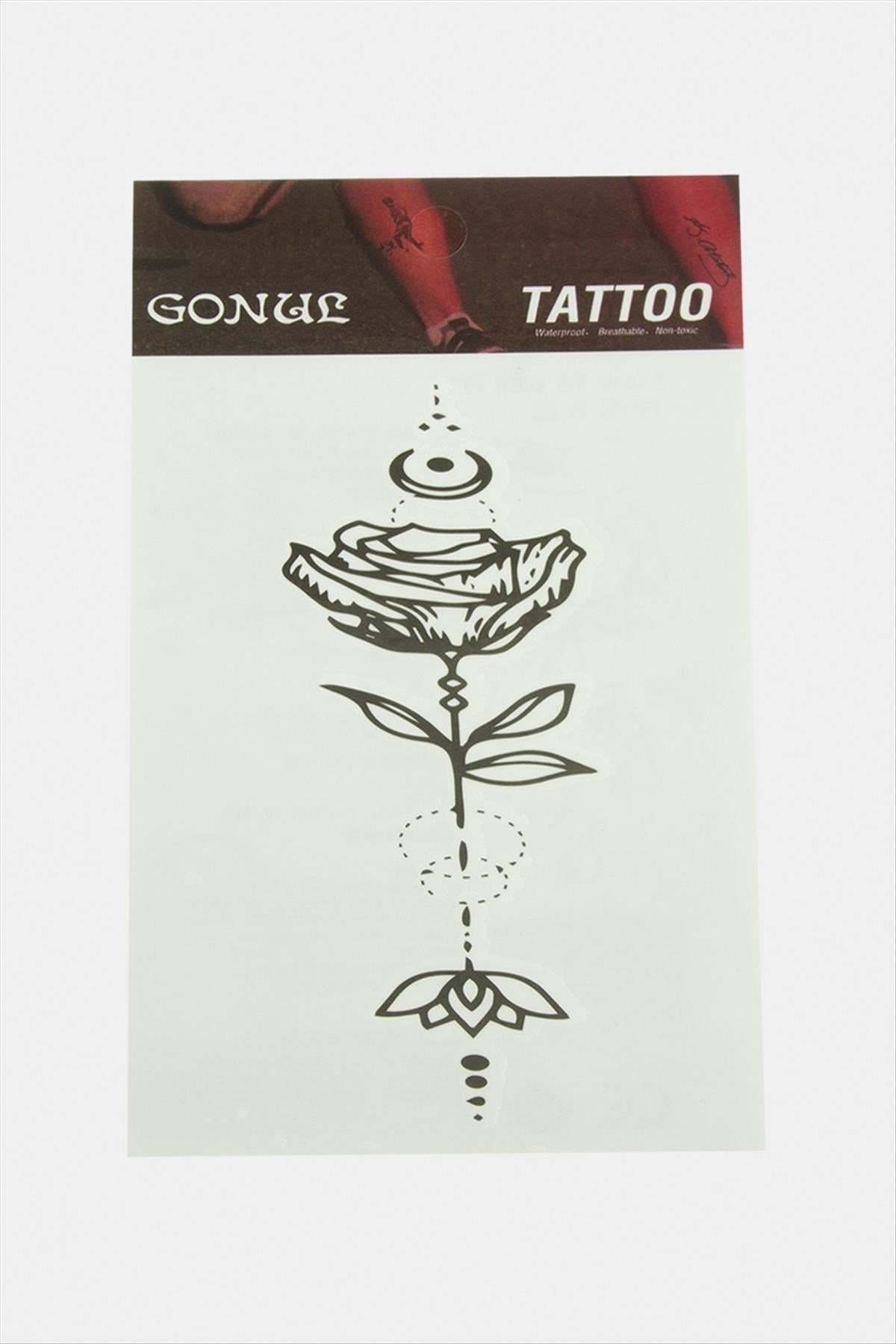 Gül Tattoo Dövme Stickerc