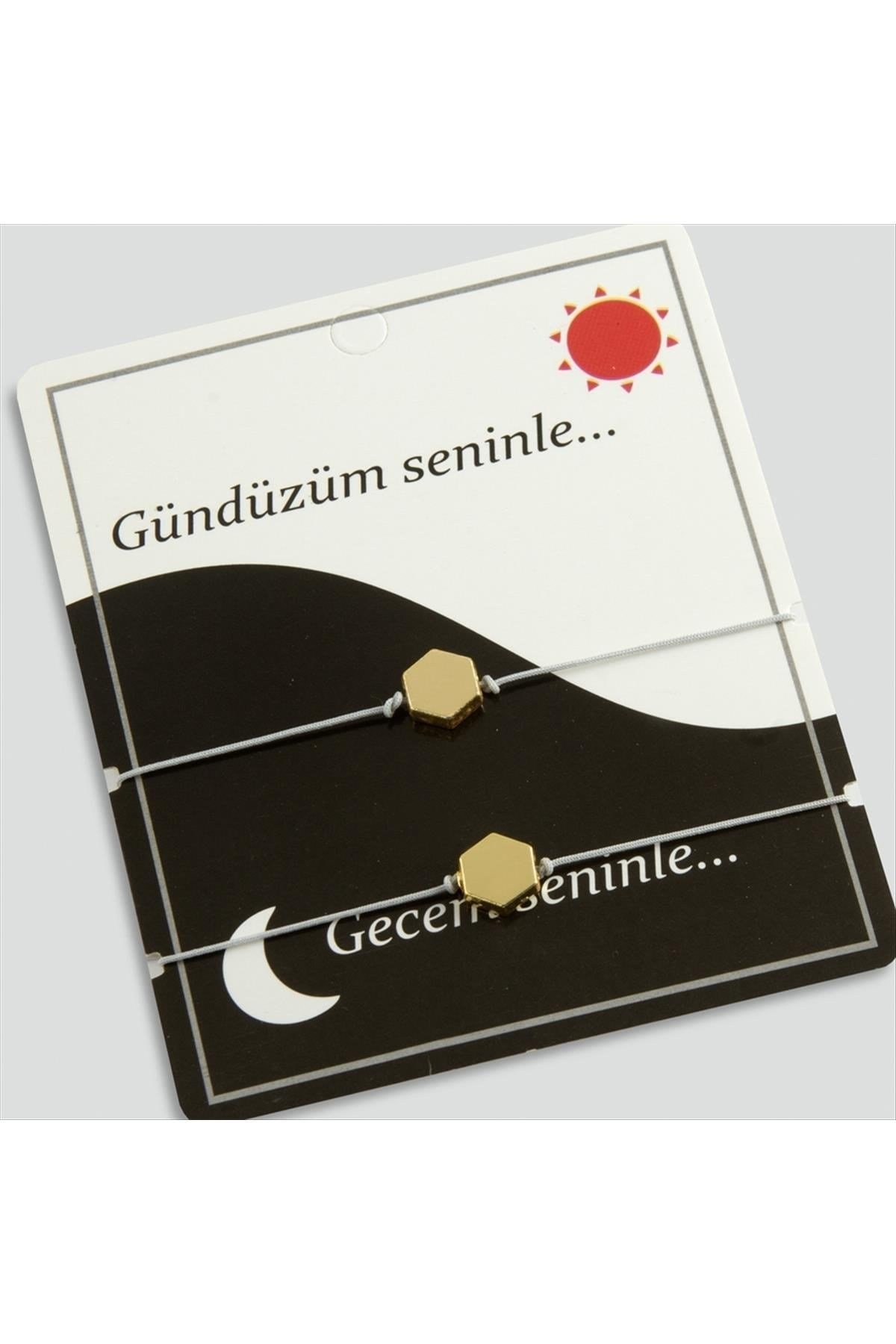 Gündüzüm Gecem Seninle Şanslı Bileklik