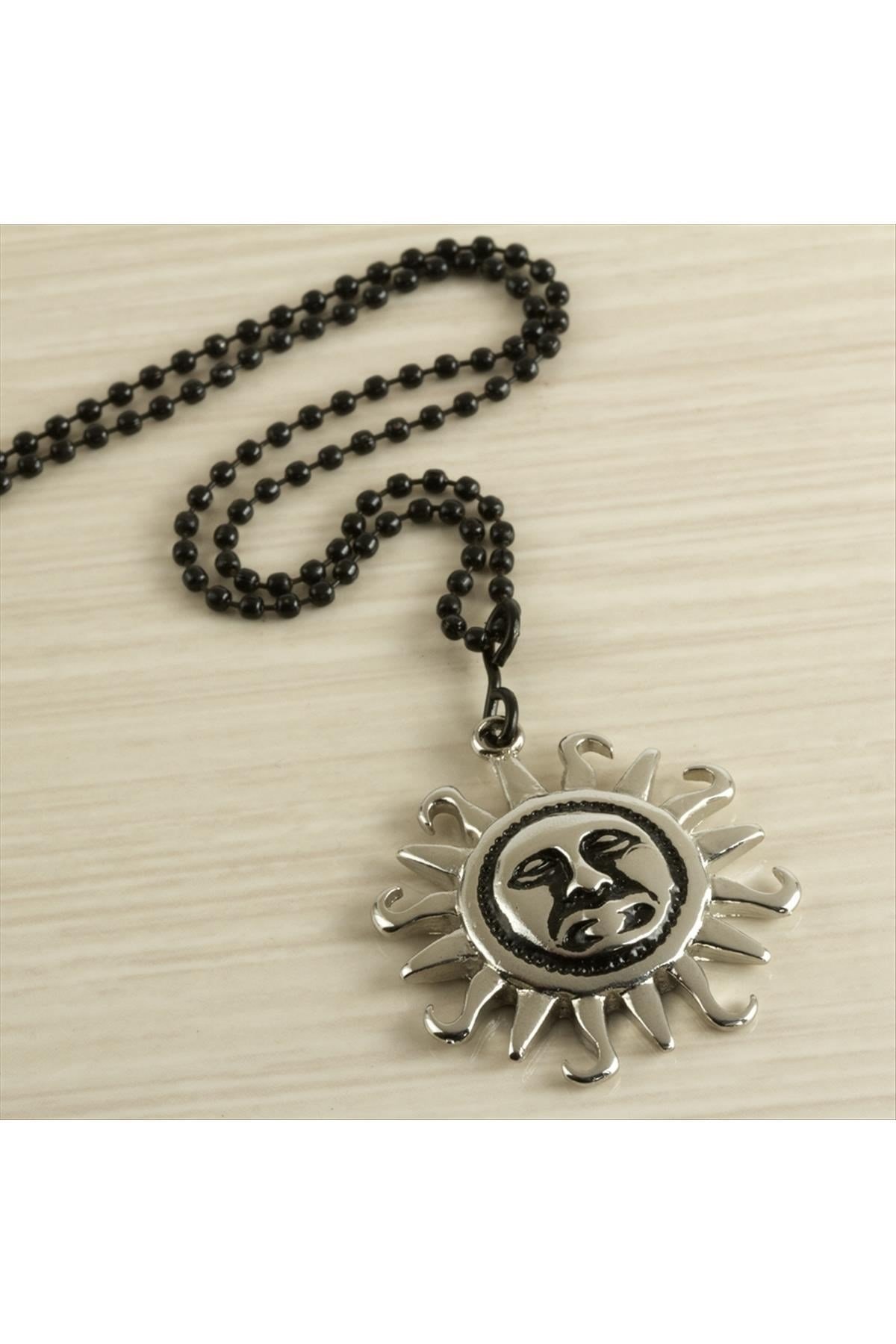 Güneş Metal Erkek Kolye