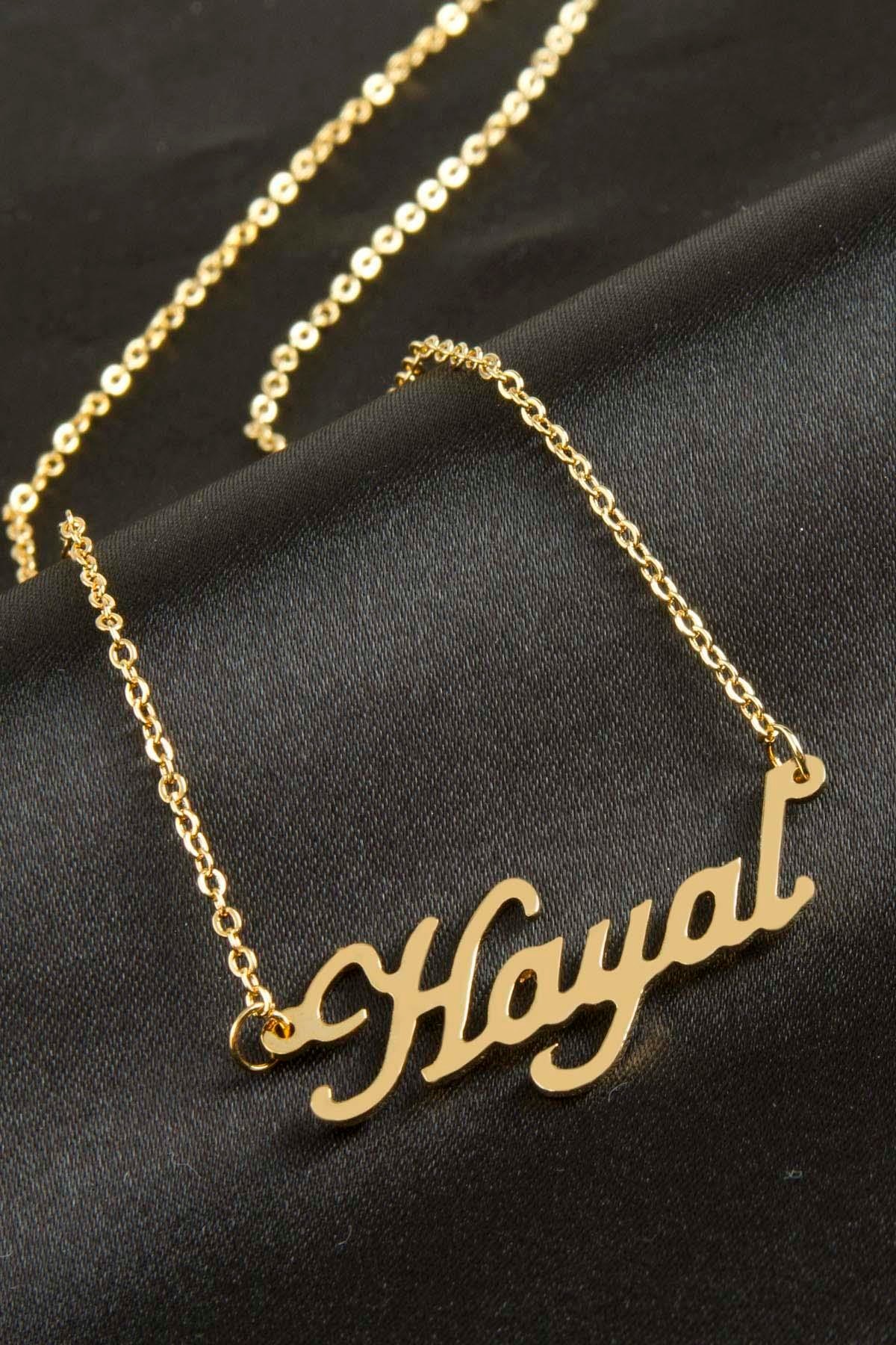 Hayal isimli kolye (Kişiye Özel)