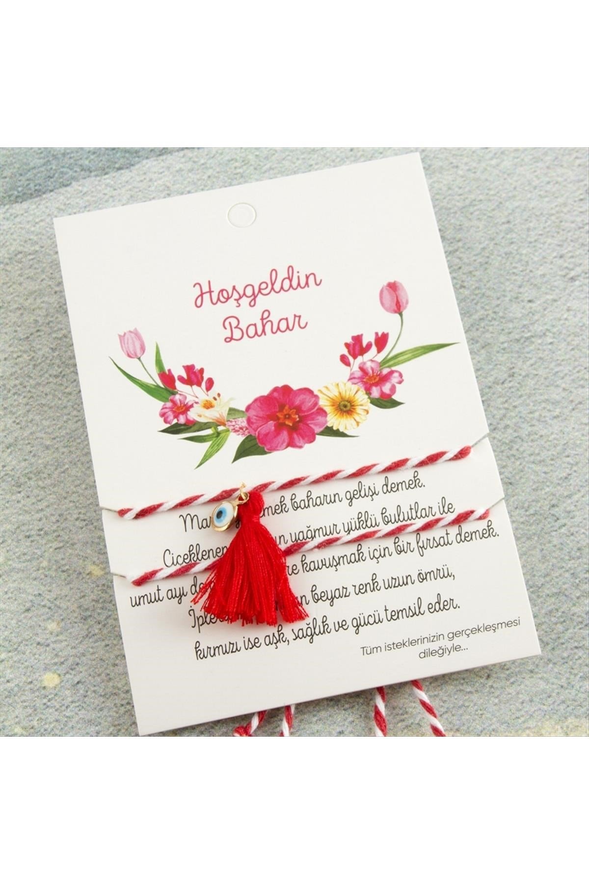 Hoşgeldin Bahar Çift Bileklik