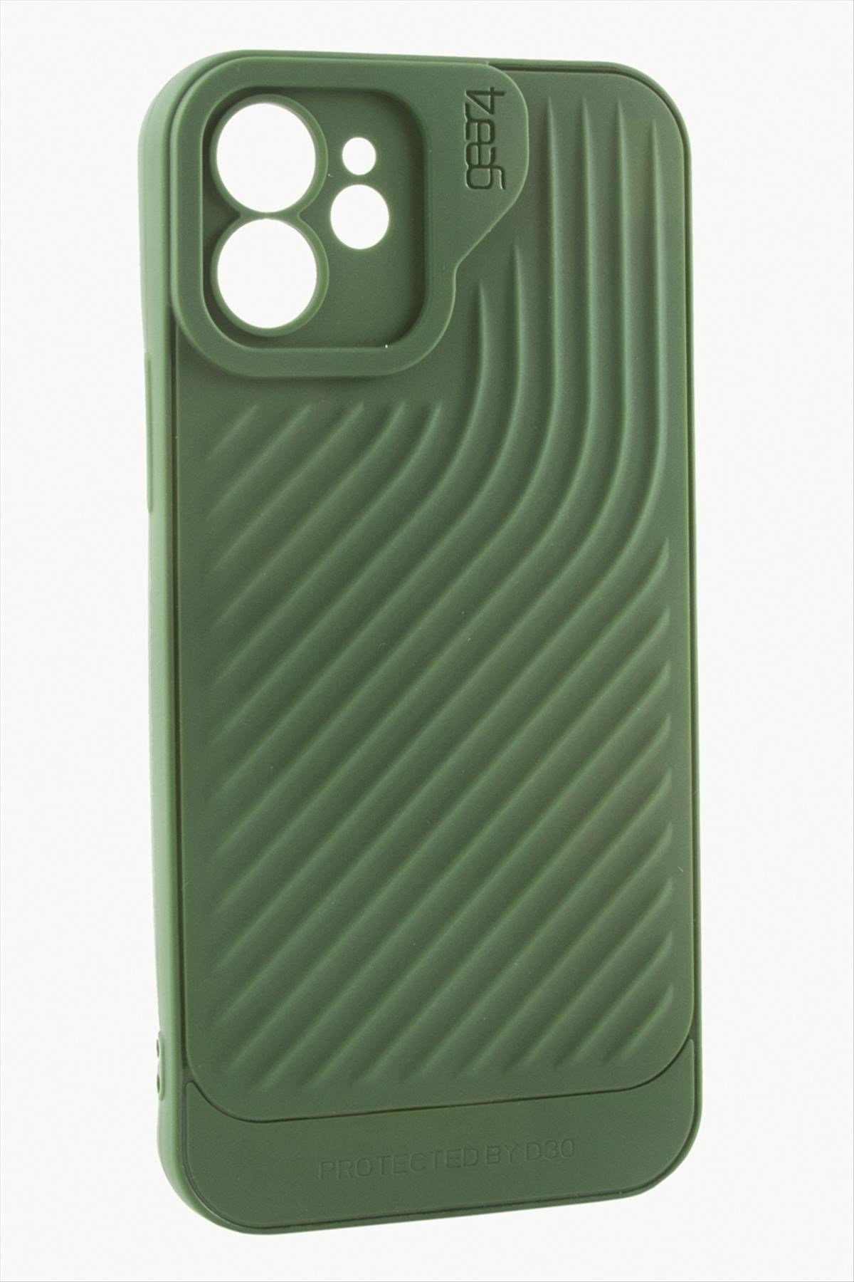 iPhone 11 6.1 Çizgili Lüx Gear Silikon Kılıf