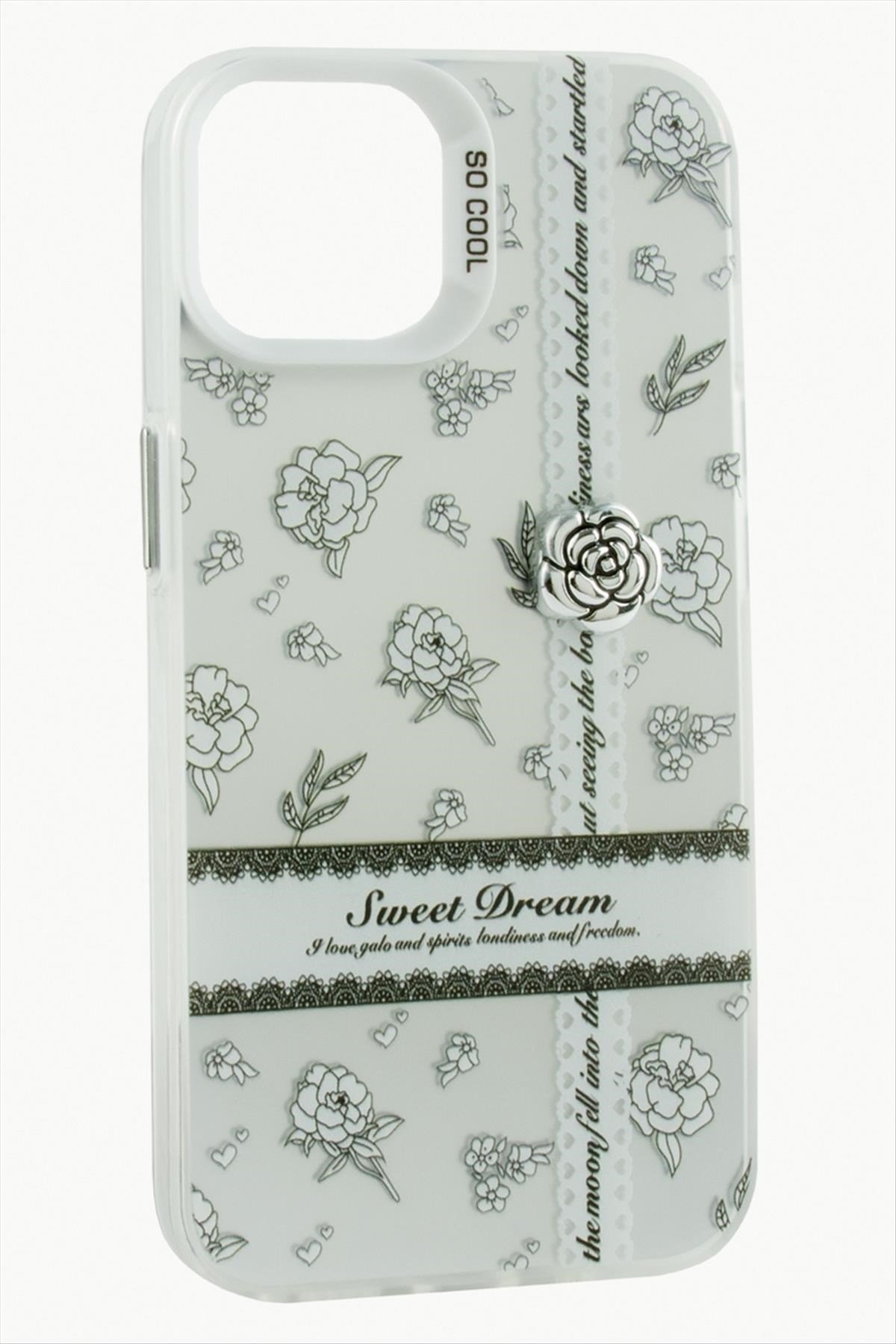 iPhone 11 Gül Lüx Sweet Silikon Kılıf