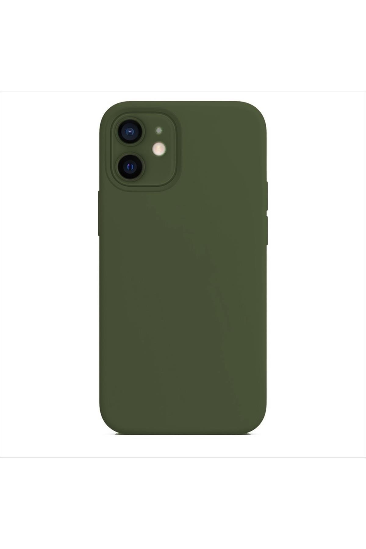 iPhone 11 Kadife Kaplı Lüx Lansman Silikon Kılıf