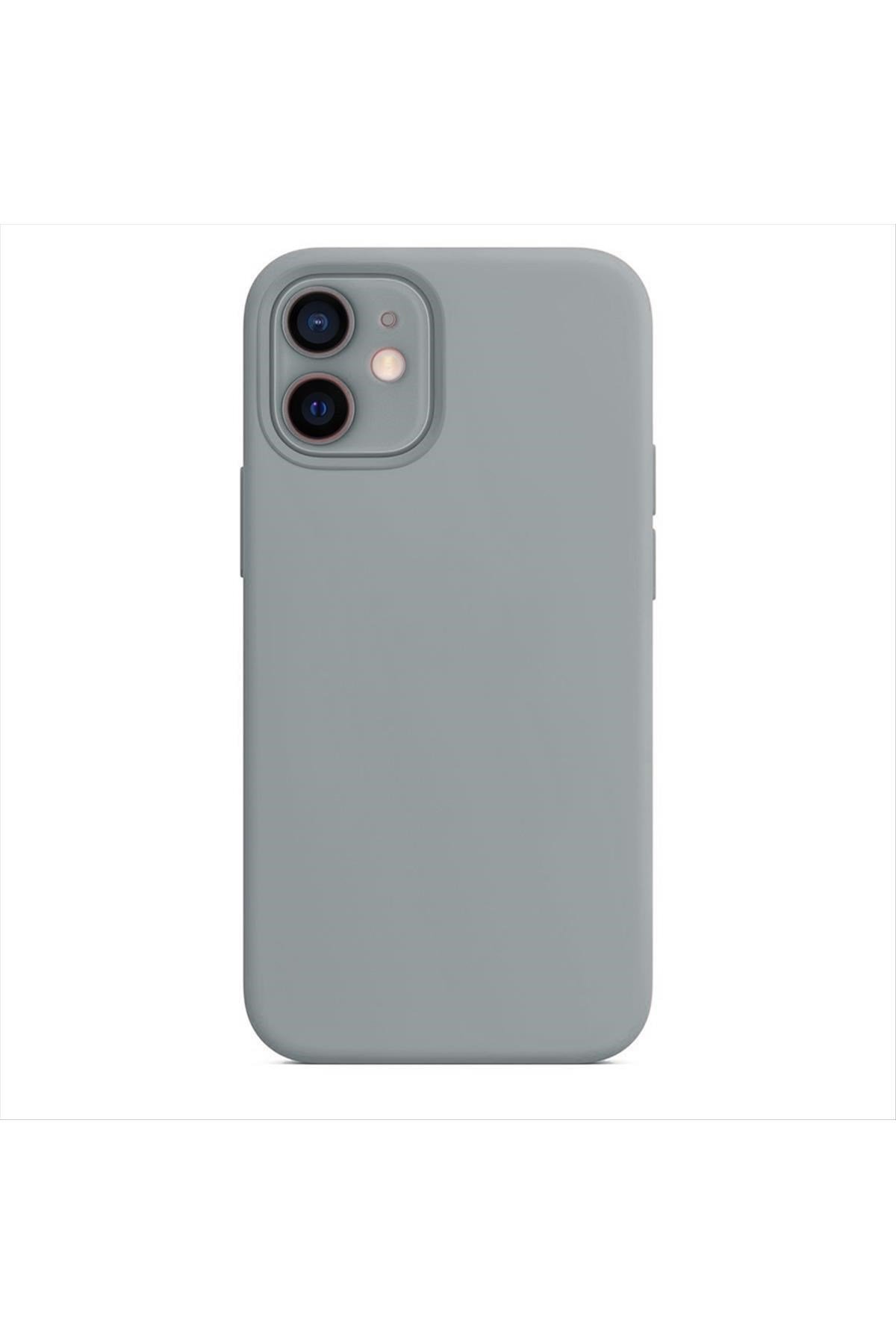 iPhone 11 Kadife Kaplı Lüx Lansman Silikon Kılıf