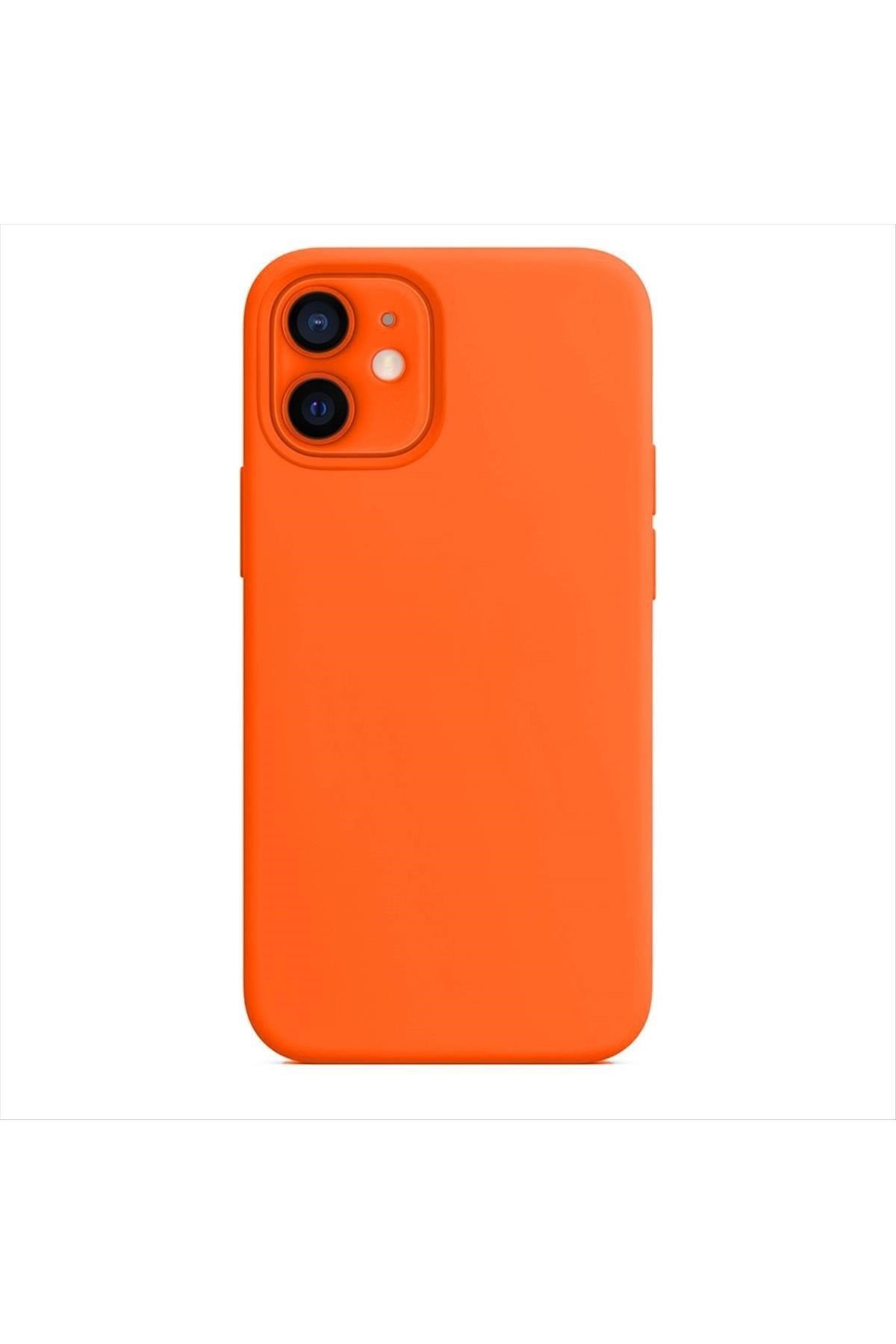 iPhone 11 Kadife Kaplı Lüx Lansman Silikon Kılıf