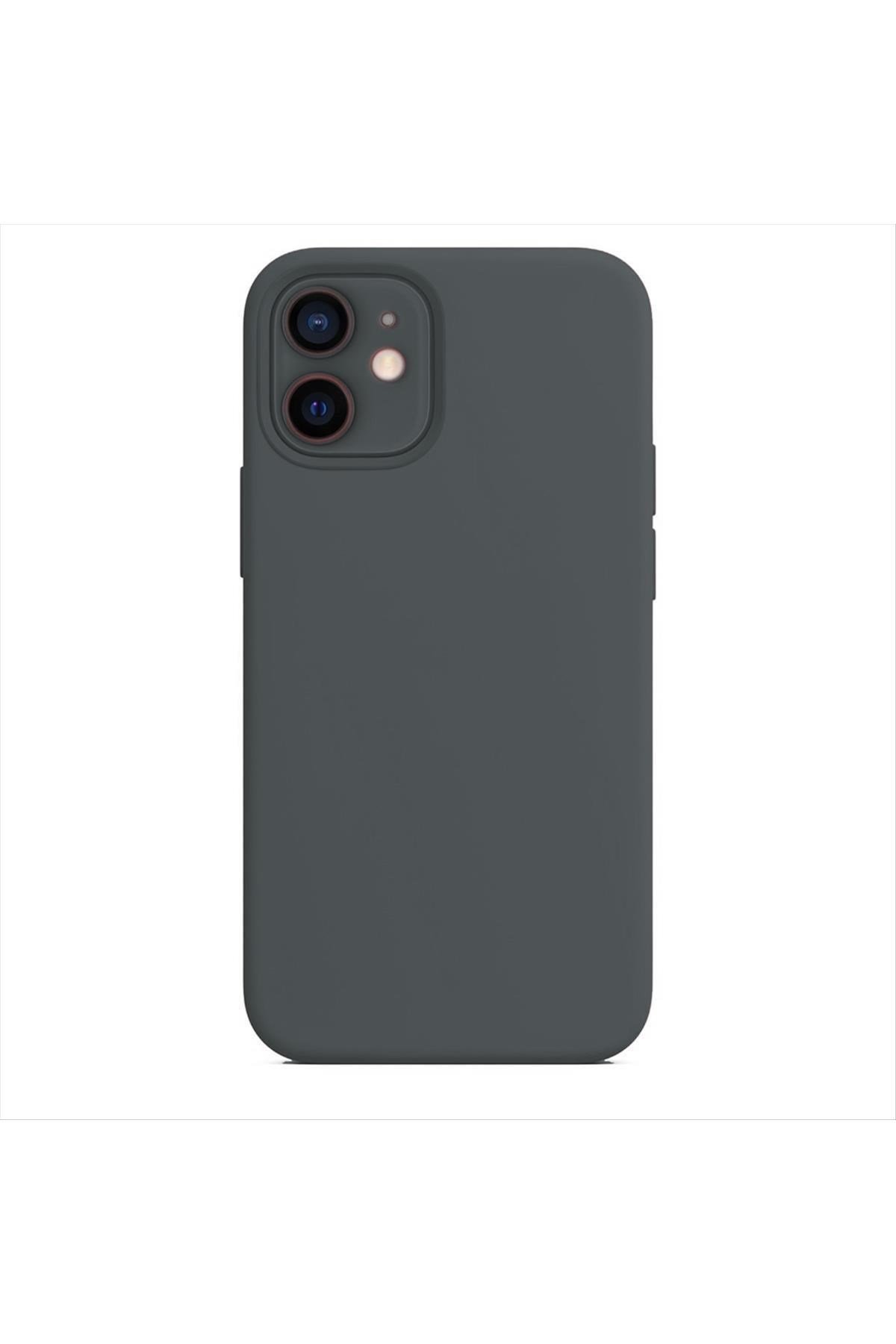 iPhone 11 Kadife Kaplı Lüx Lansman Silikon Kılıf