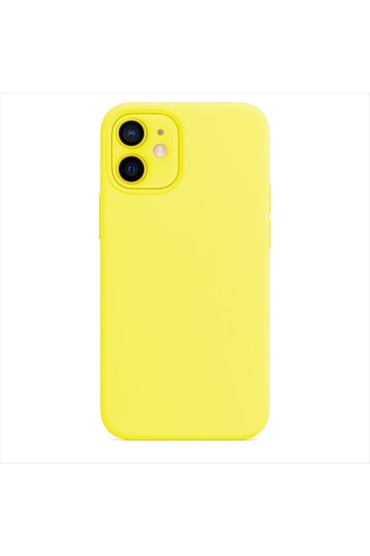 iPhone 11 Kadife Kaplı Lüx Lansman Silikon Kılıf