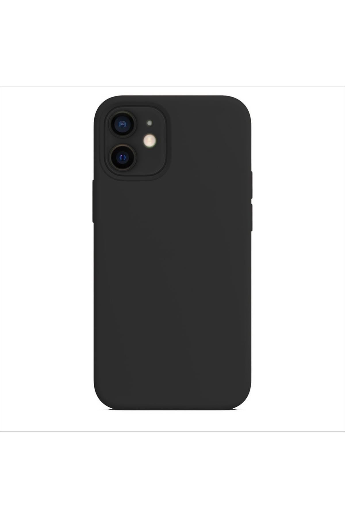 iPhone 11 Kadife Kaplı Lüx Lansman Silikon Kılıf