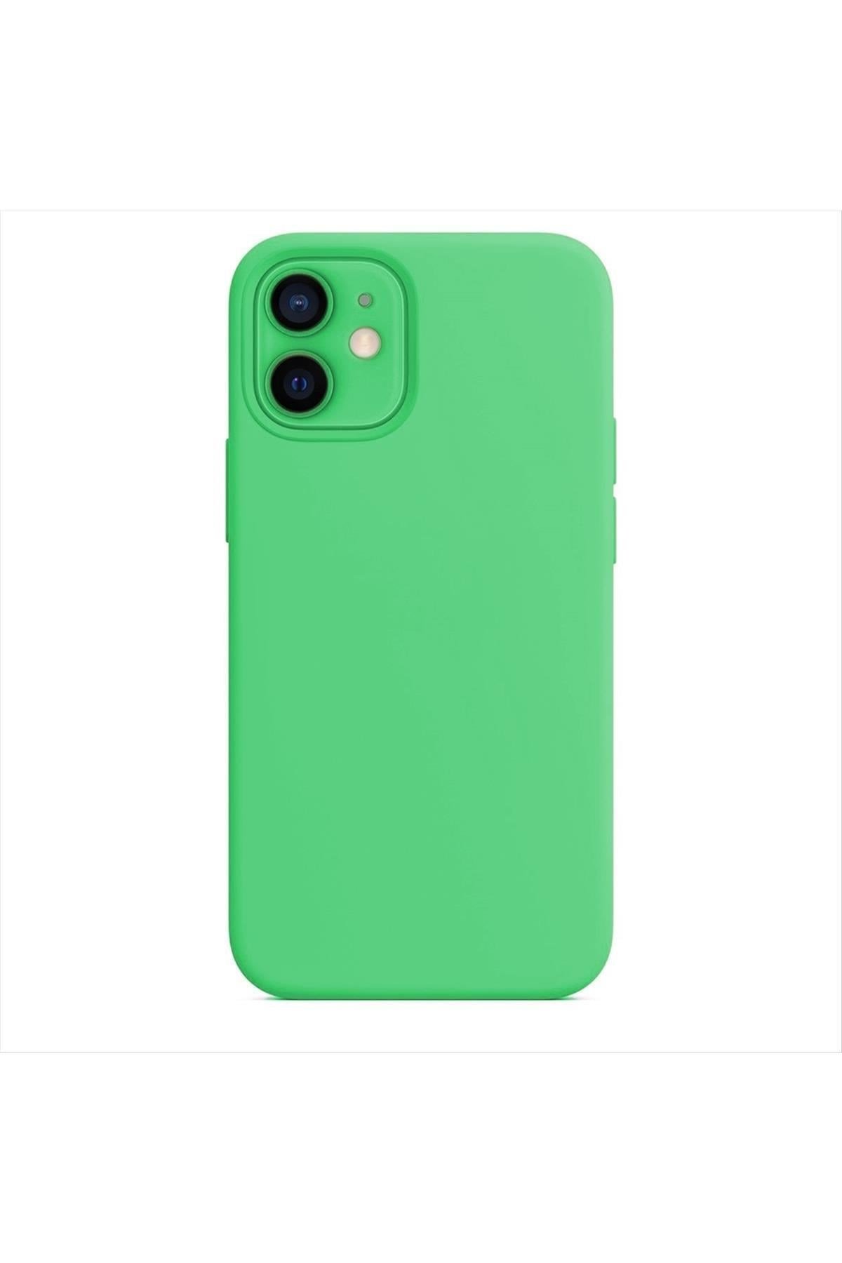 iPhone 11 Kadife Kaplı Lüx Lansman Silikon Kılıf
