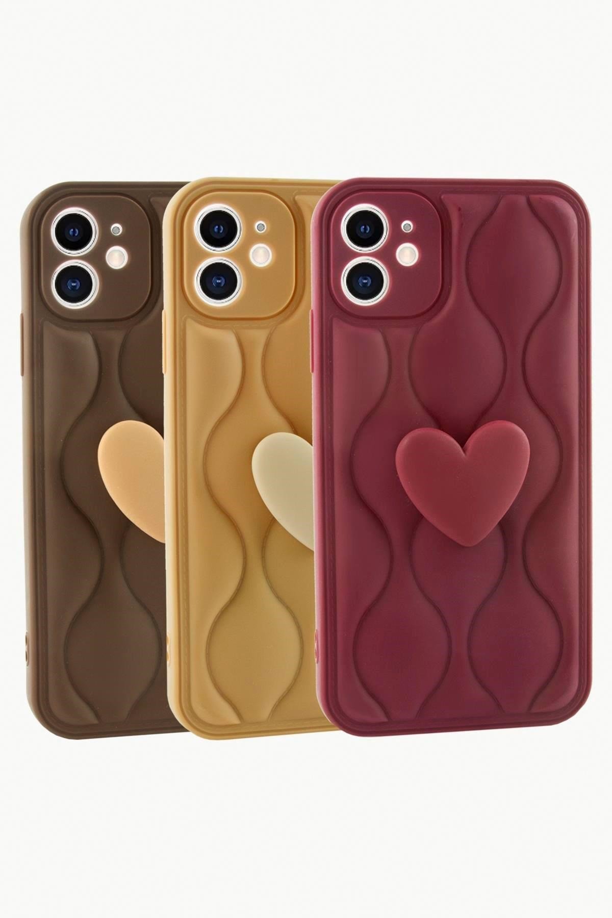 iPhone 11 Kalpli Lüx Silikon Kılıf