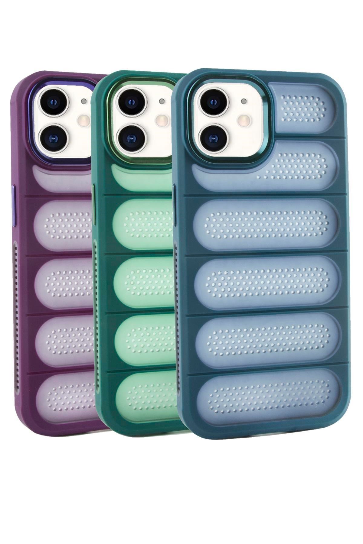 iPhone 11 Noktalı Lüx Sas Kapak Kılıf