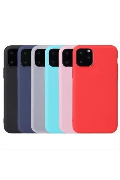 iPhone 11 Pro Kadife Kaplı Lüx Lansman Silikon Kılıf