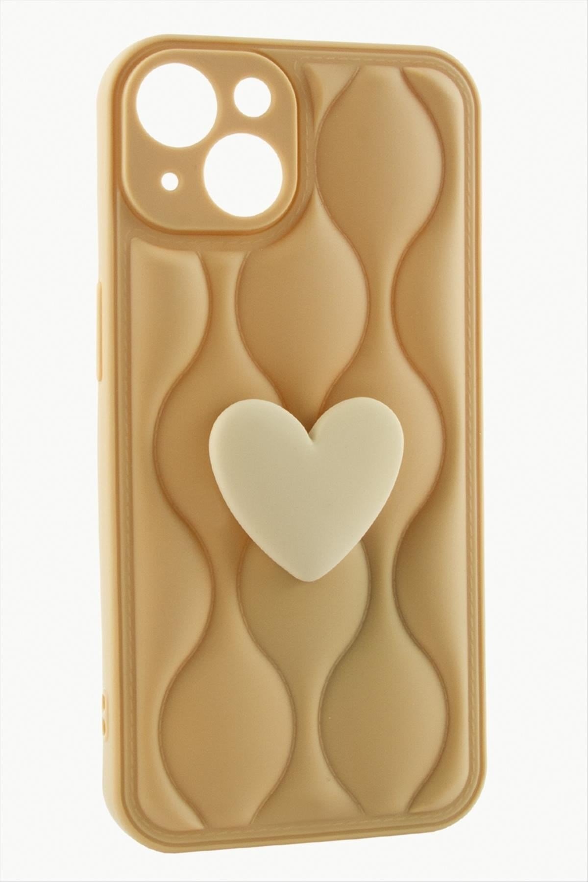 iPhone 13 Kalpli Lüx Silikon Kılıf