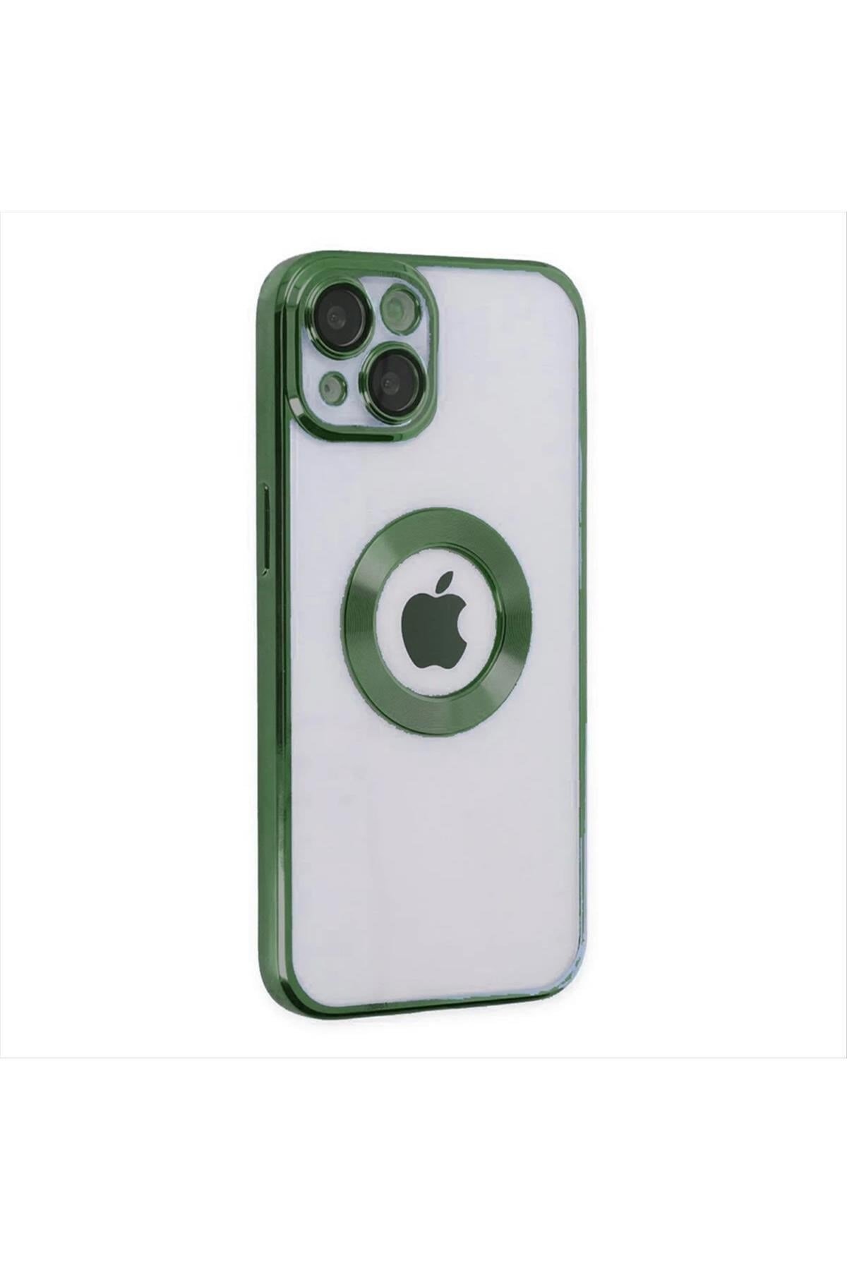 iPhone 13 Lensli Lazer Silikon Kılıf (Kamera Korumalı)