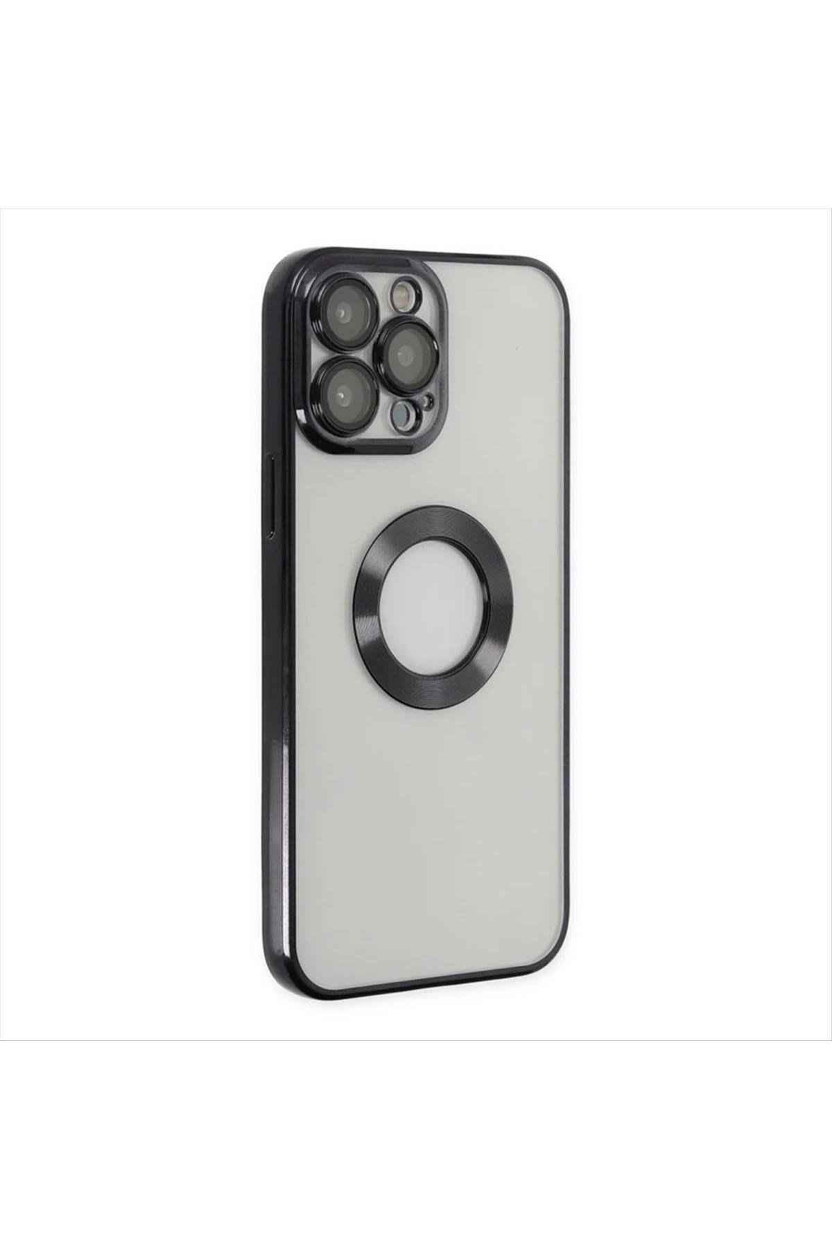 iPhone 13 Pro Lensli Lazer Silikon Kılıf (Kamera Korumalı)