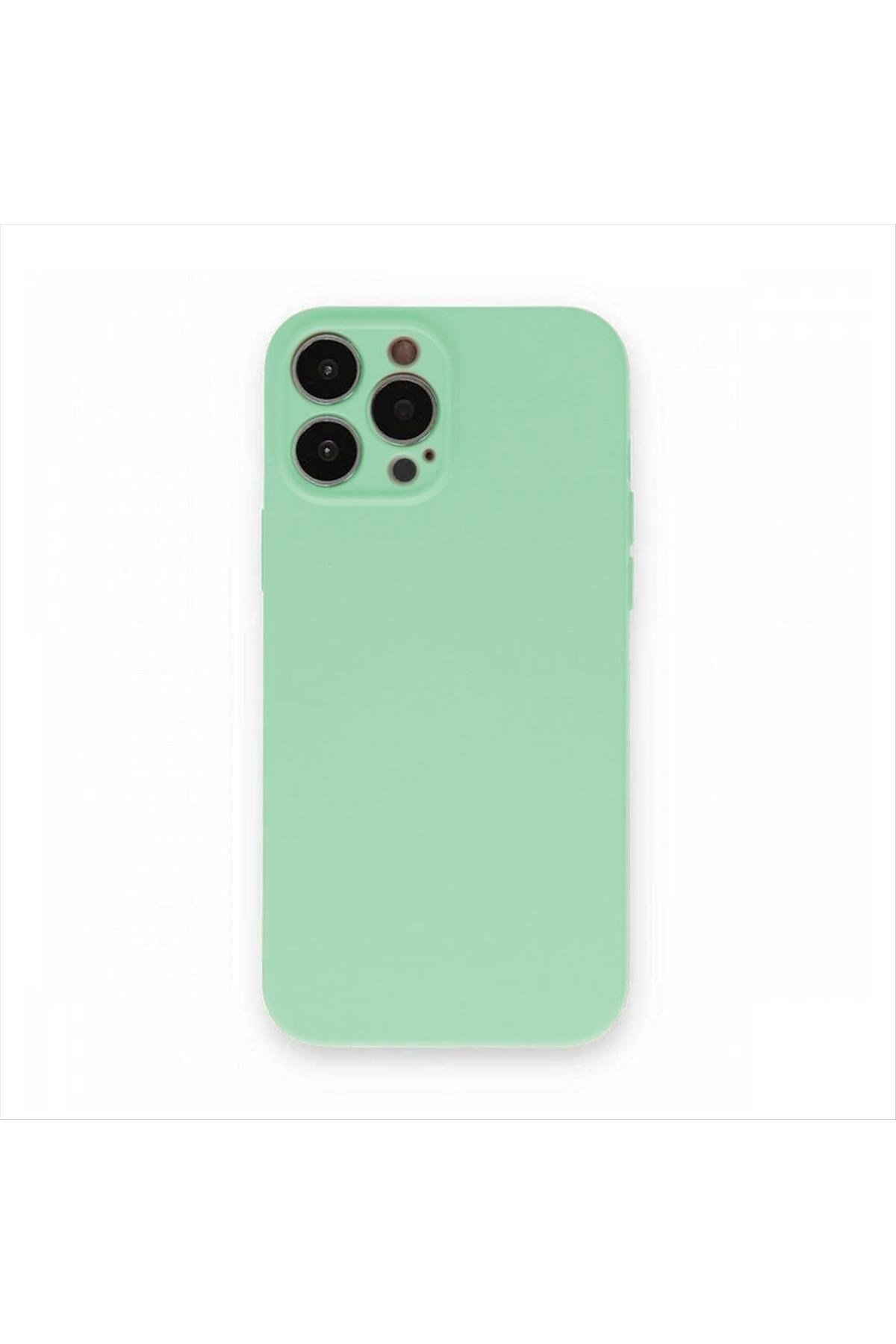 iPhone 13 Pro Max Kadife Kaplı Lüx Lansman Silikon Kılıf