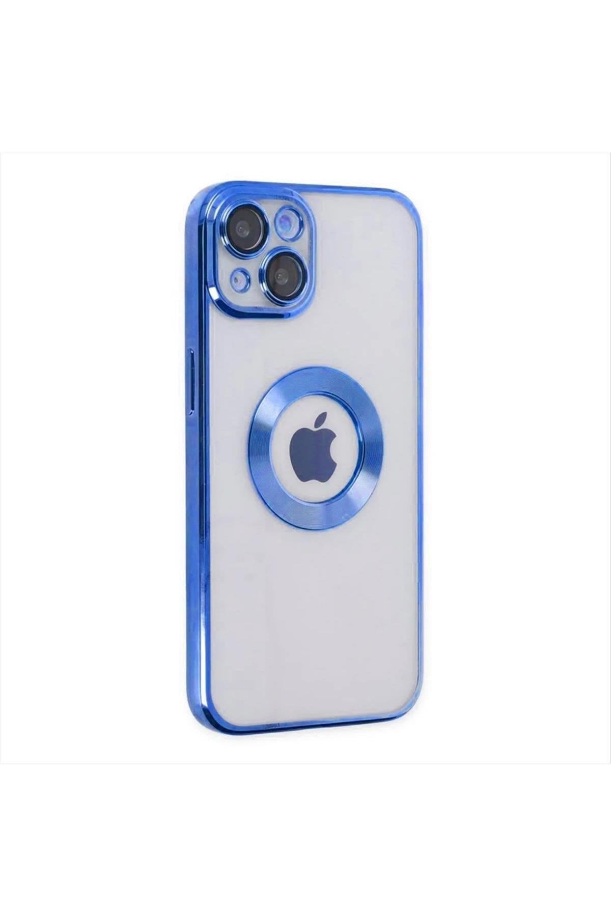 iPhone 14 Lensli Lazer Silikon Kılıf (Kamera Korumalı)