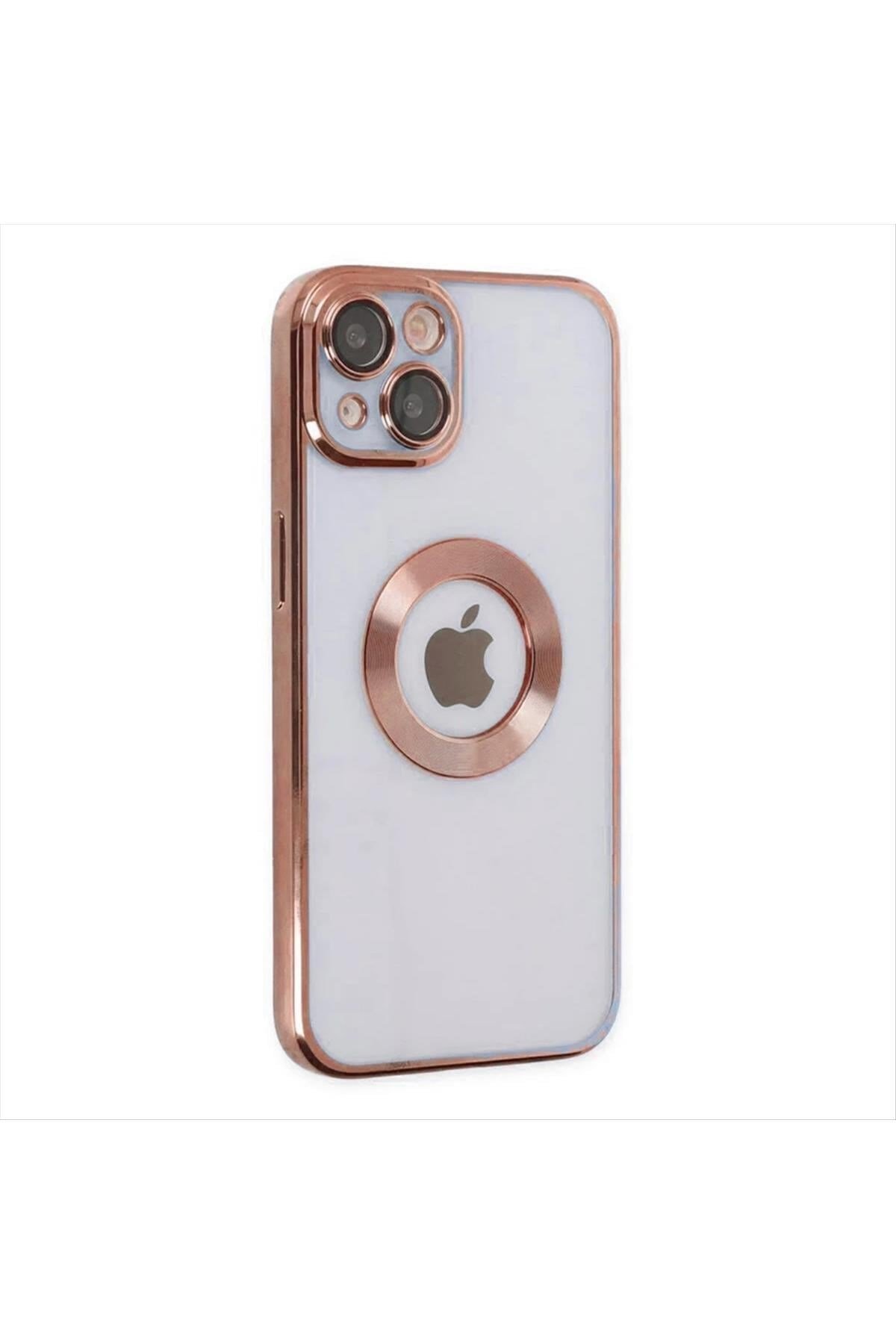 iPhone 14 Lensli Lazer Silikon Kılıf (Kamera Korumalı)