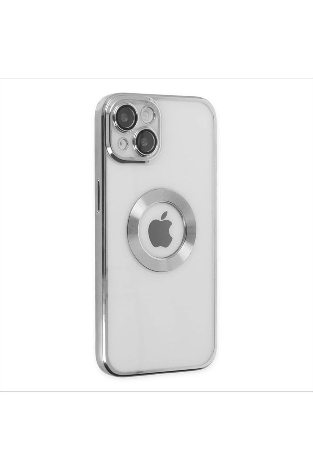 iPhone 14 Lensli Lazer Silikon Kılıf (Kamera Korumalı)