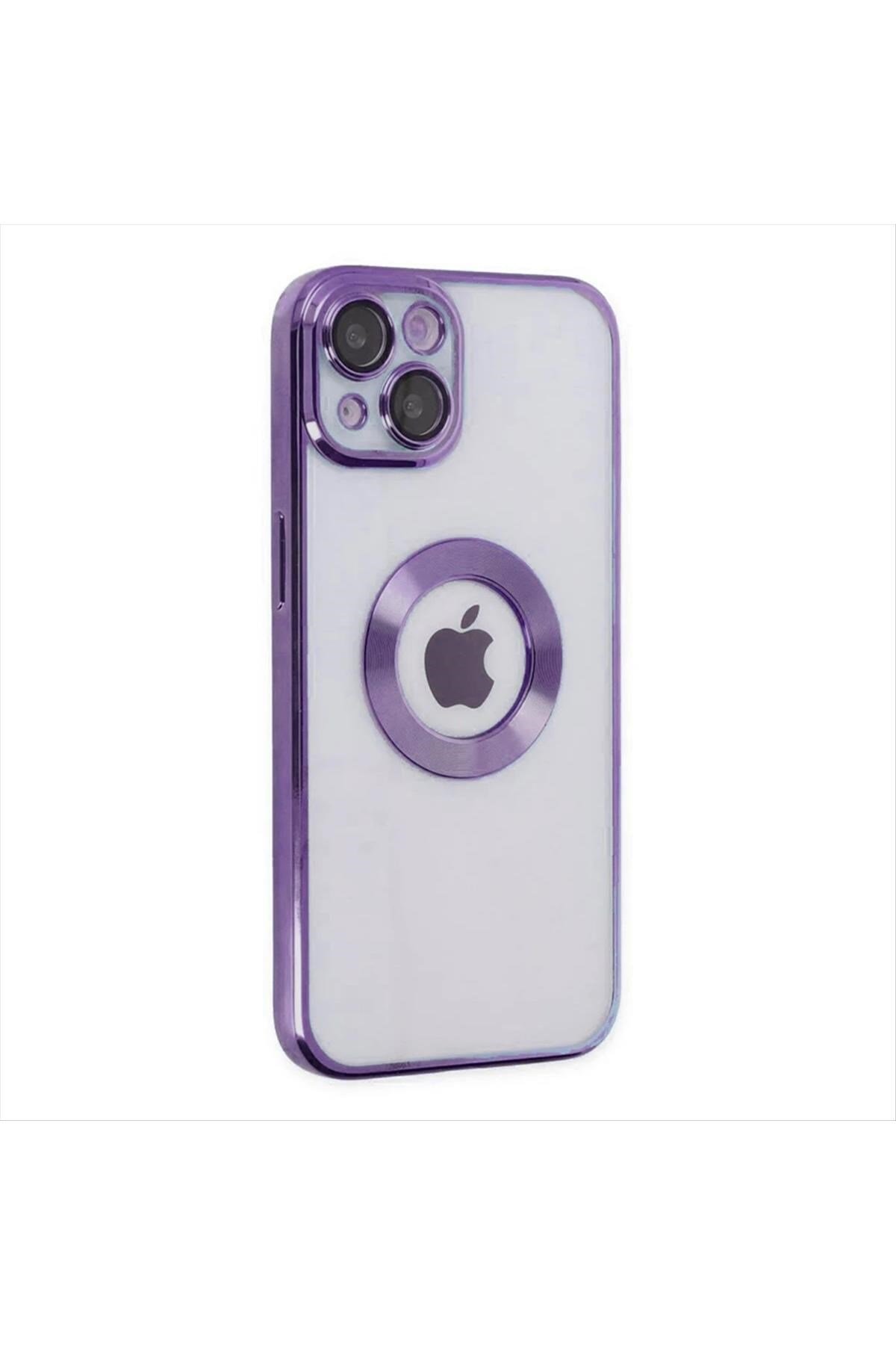 iPhone 14 Lensli Lazer Silikon Kılıf (Kamera Korumalı)