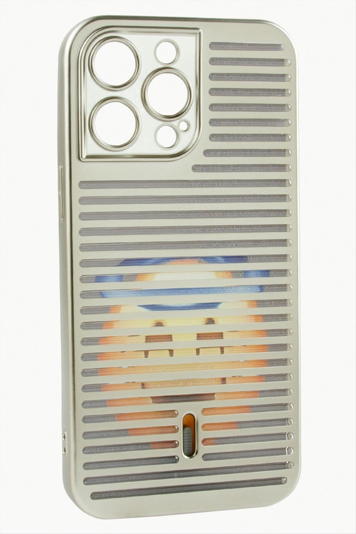 iPhone 14 Pro Max Desenli Lüx Silikon Kılıf
