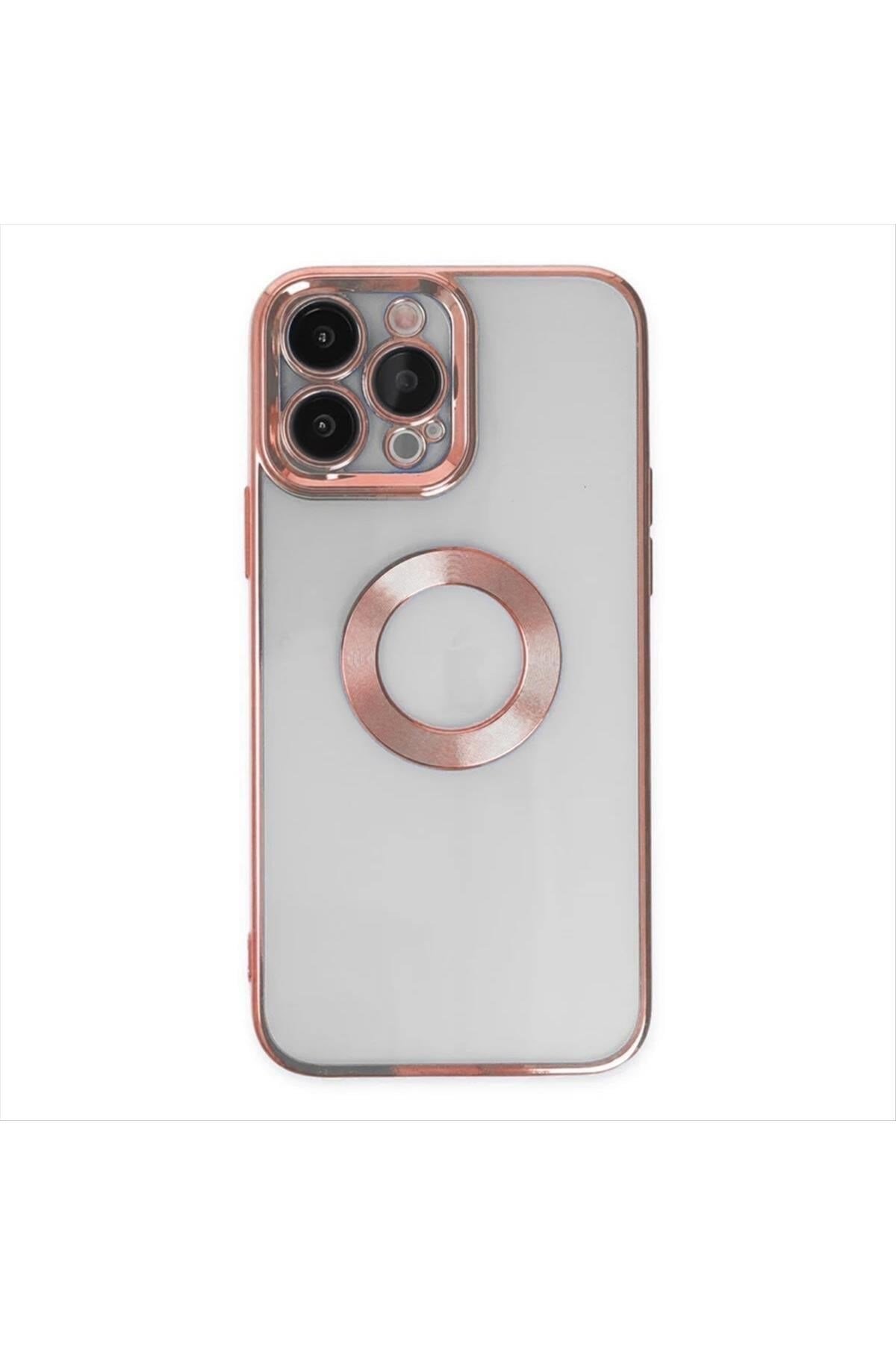 iPhone 14 Pro Max Lensli Lazer Silikon Kılıf (Kamera Korumalı)