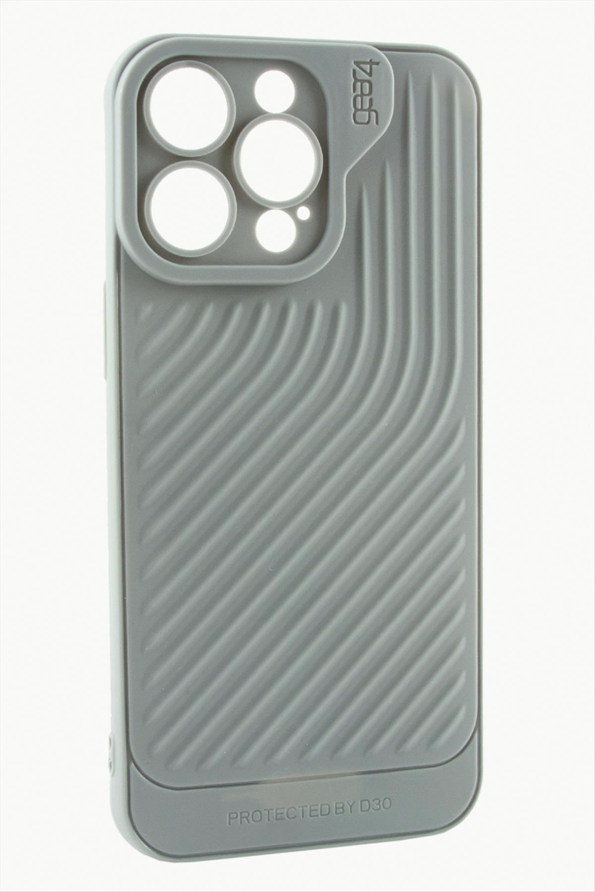iPhone 15 Pro Max Çizgili Lüx Gear Silikon Kılıf