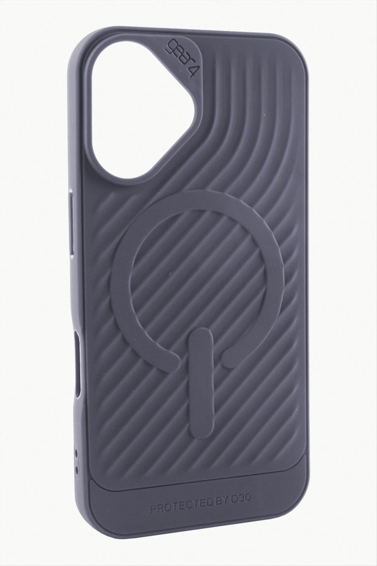 iPhone 16 6.1 Lüx Magsaff Gear Silikon Kılıf